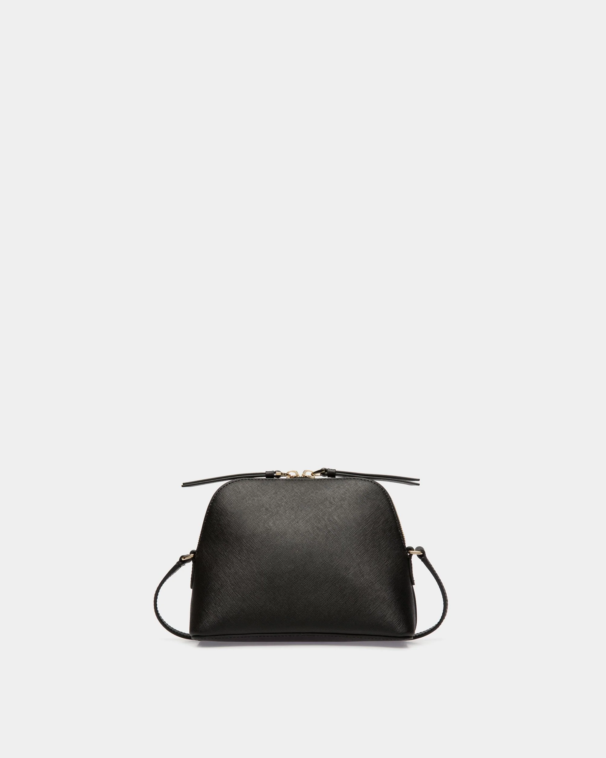Mini Bag in Black Embossed Leather - Image 2