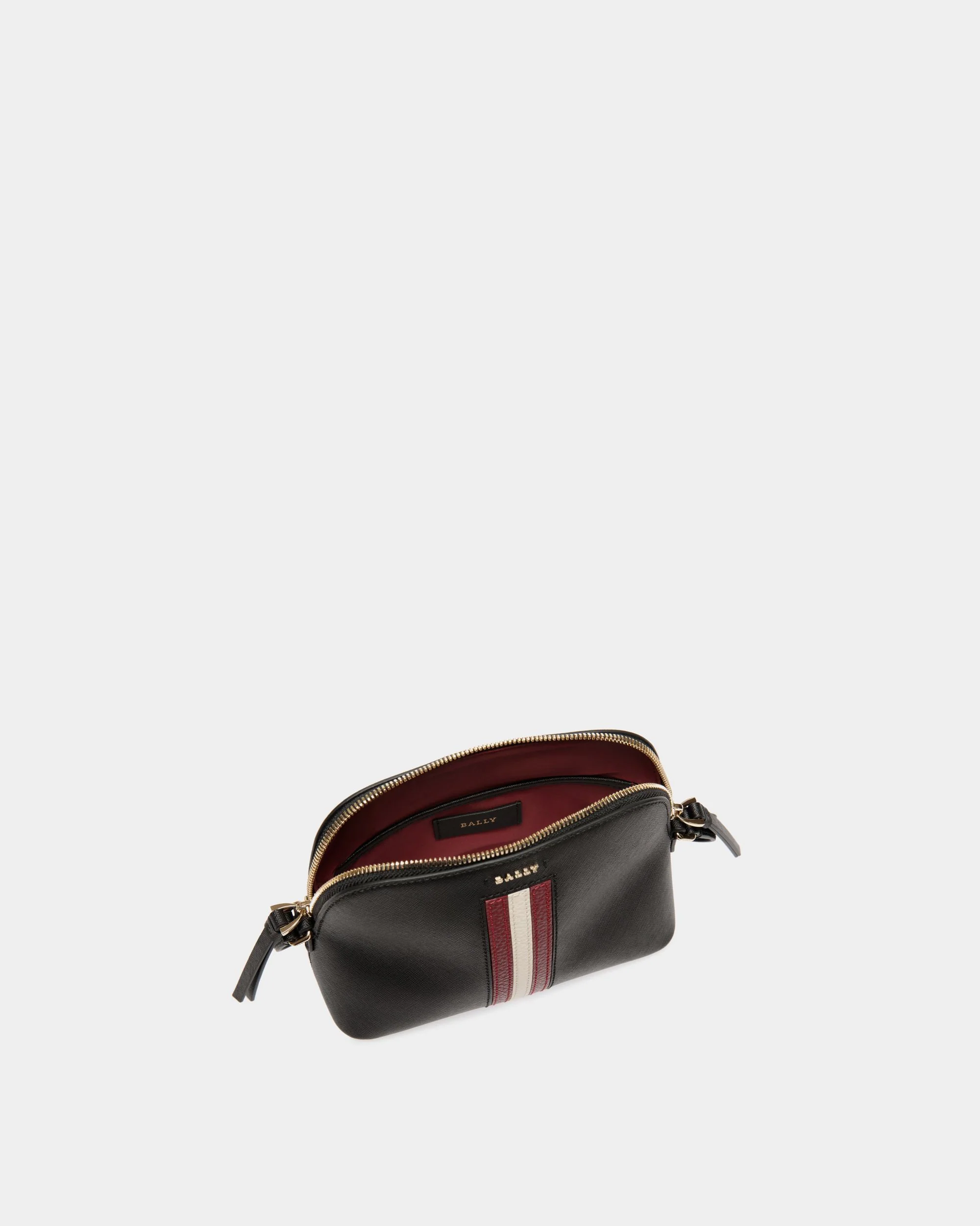 Mini Bag in Black Embossed Leather - Image 4
