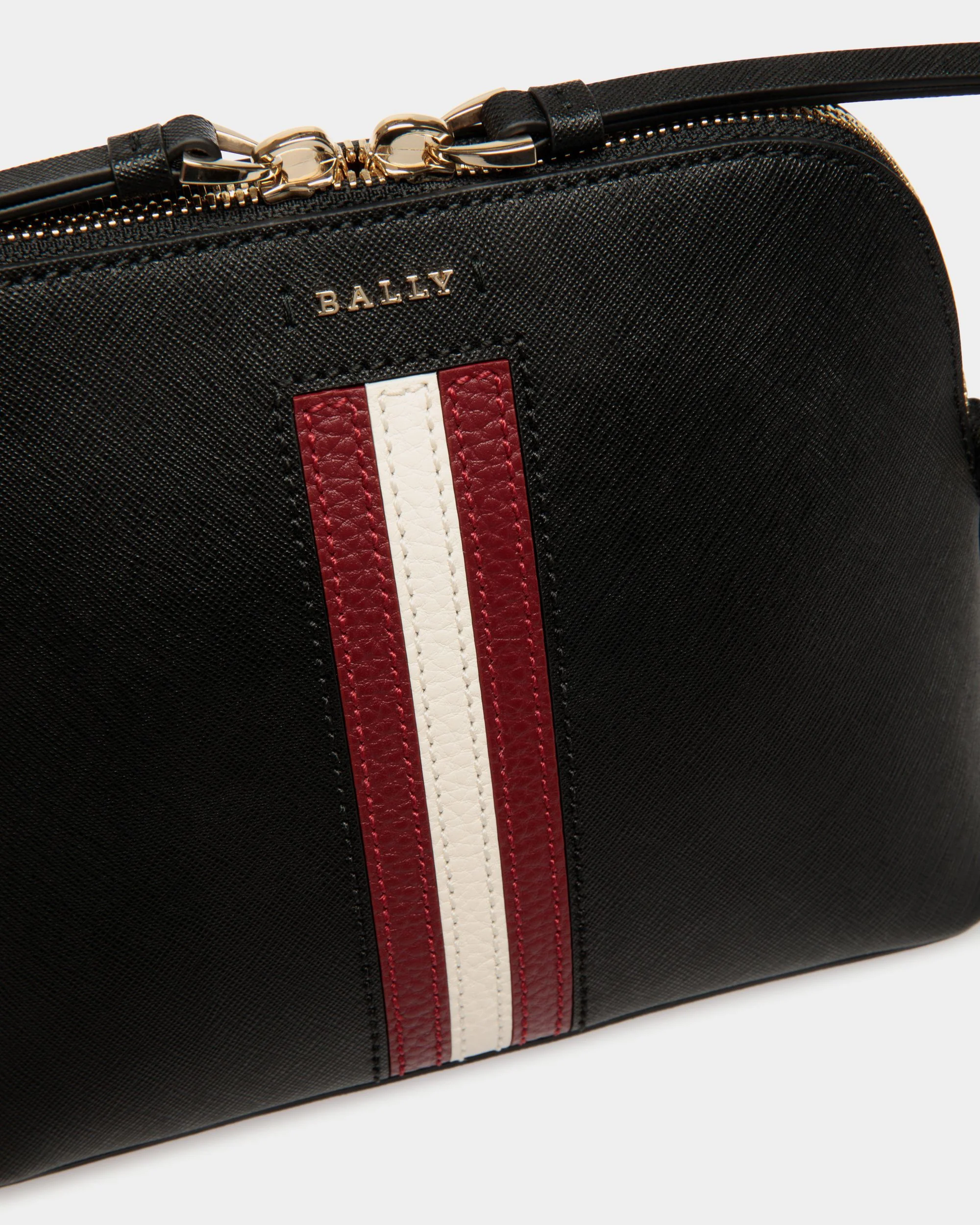 Mini Bag in Black Embossed Leather - Image 5