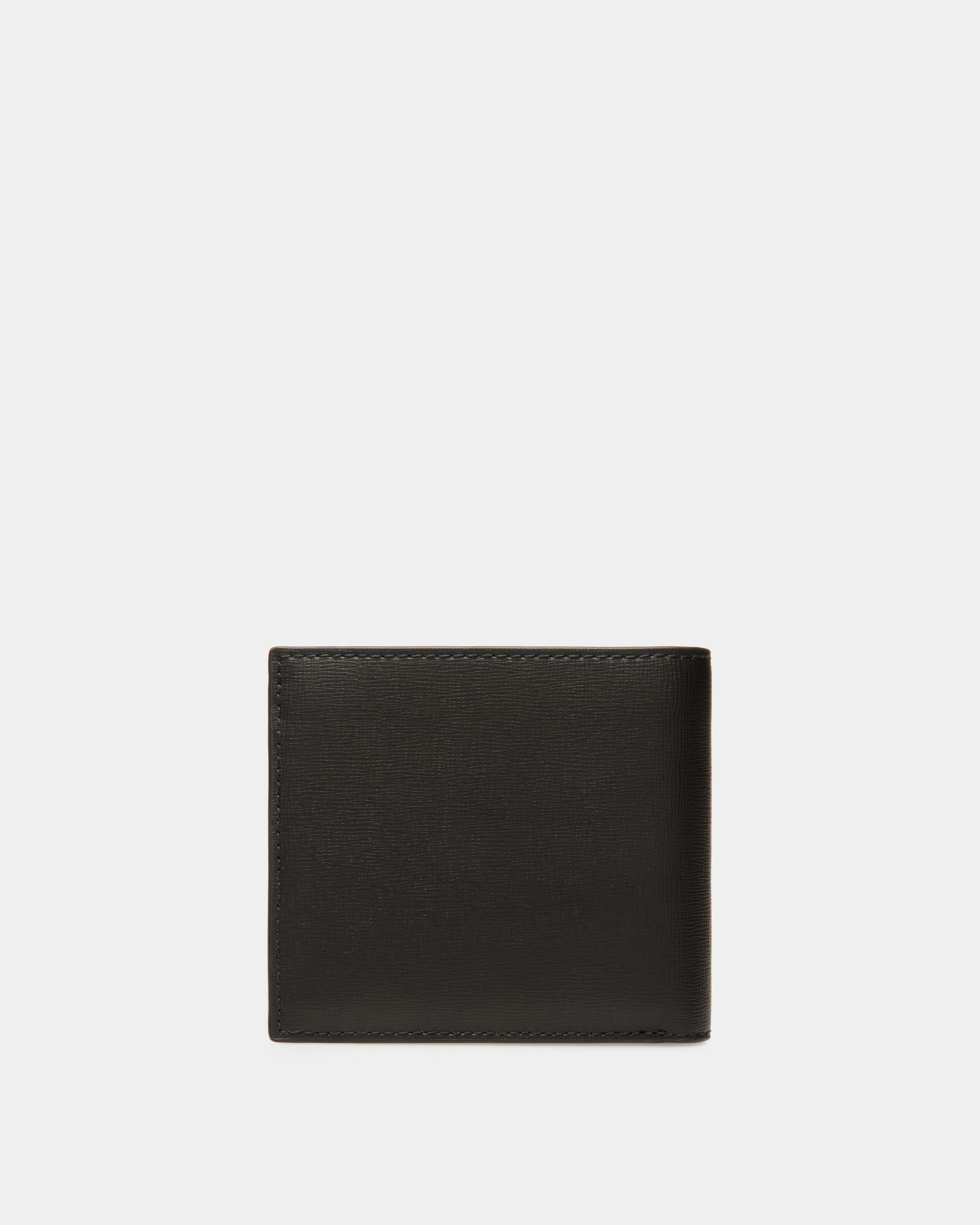 Mythos Bifold In Black Recycled Leather - Image 2