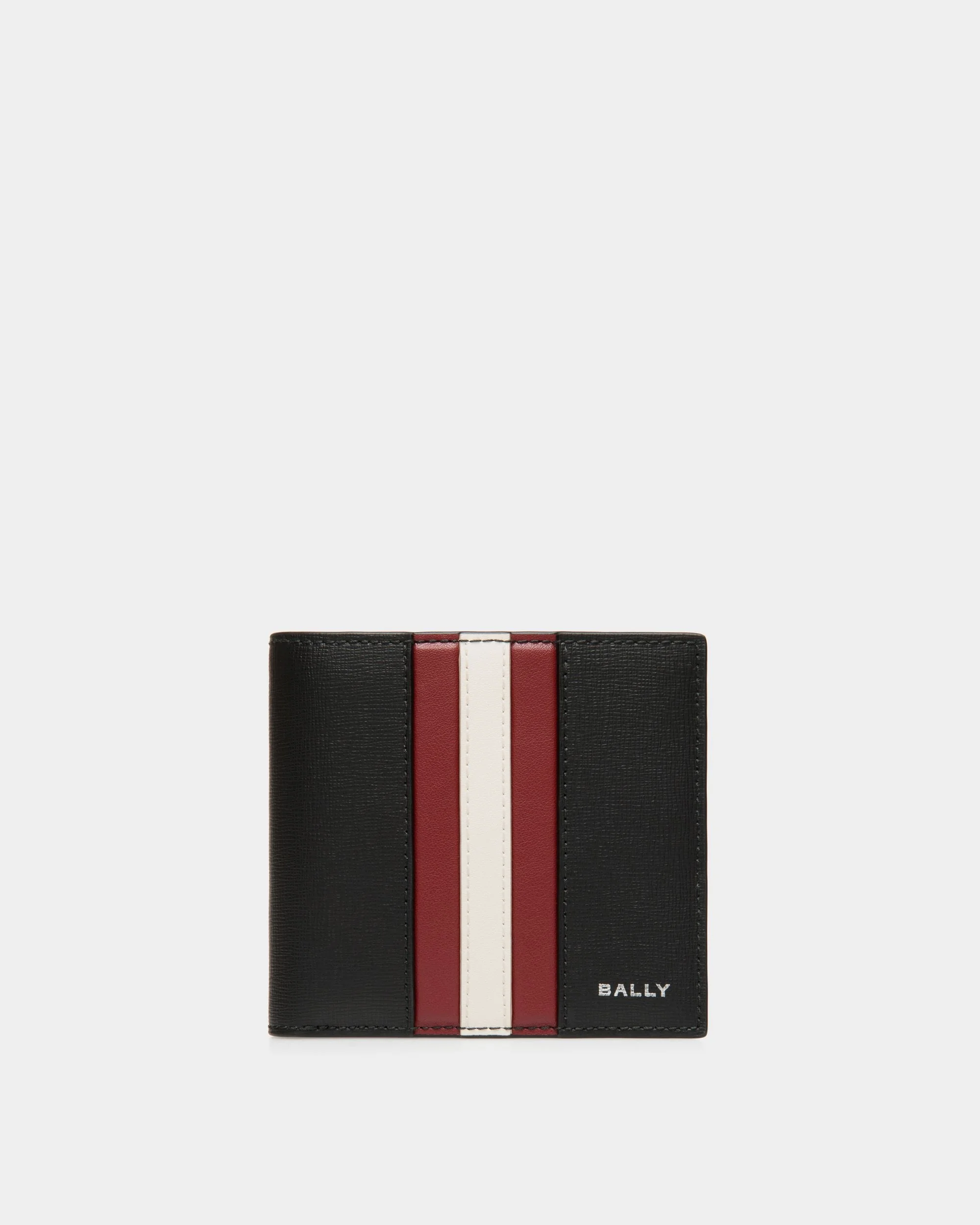 Mythos Bifold In Black Recycled Leather