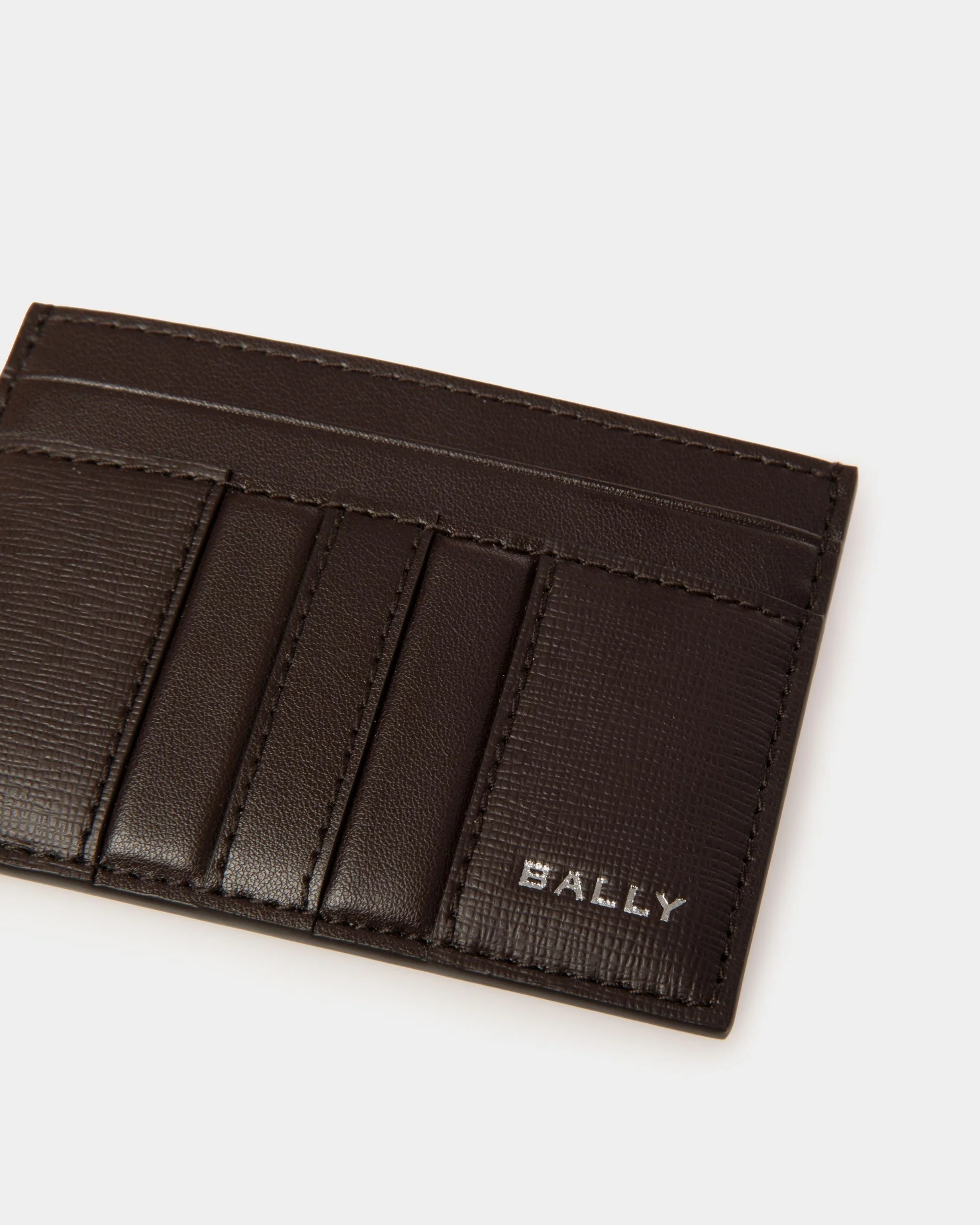 Mythos Card Holder in Ebano Recycled Leather - Image 4