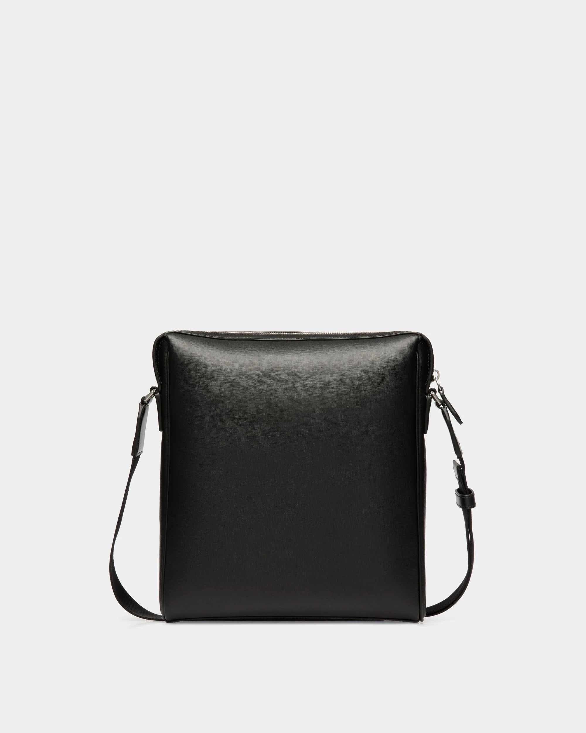 Mythos Crossbody Bag in Black Coated Leather - Image 2