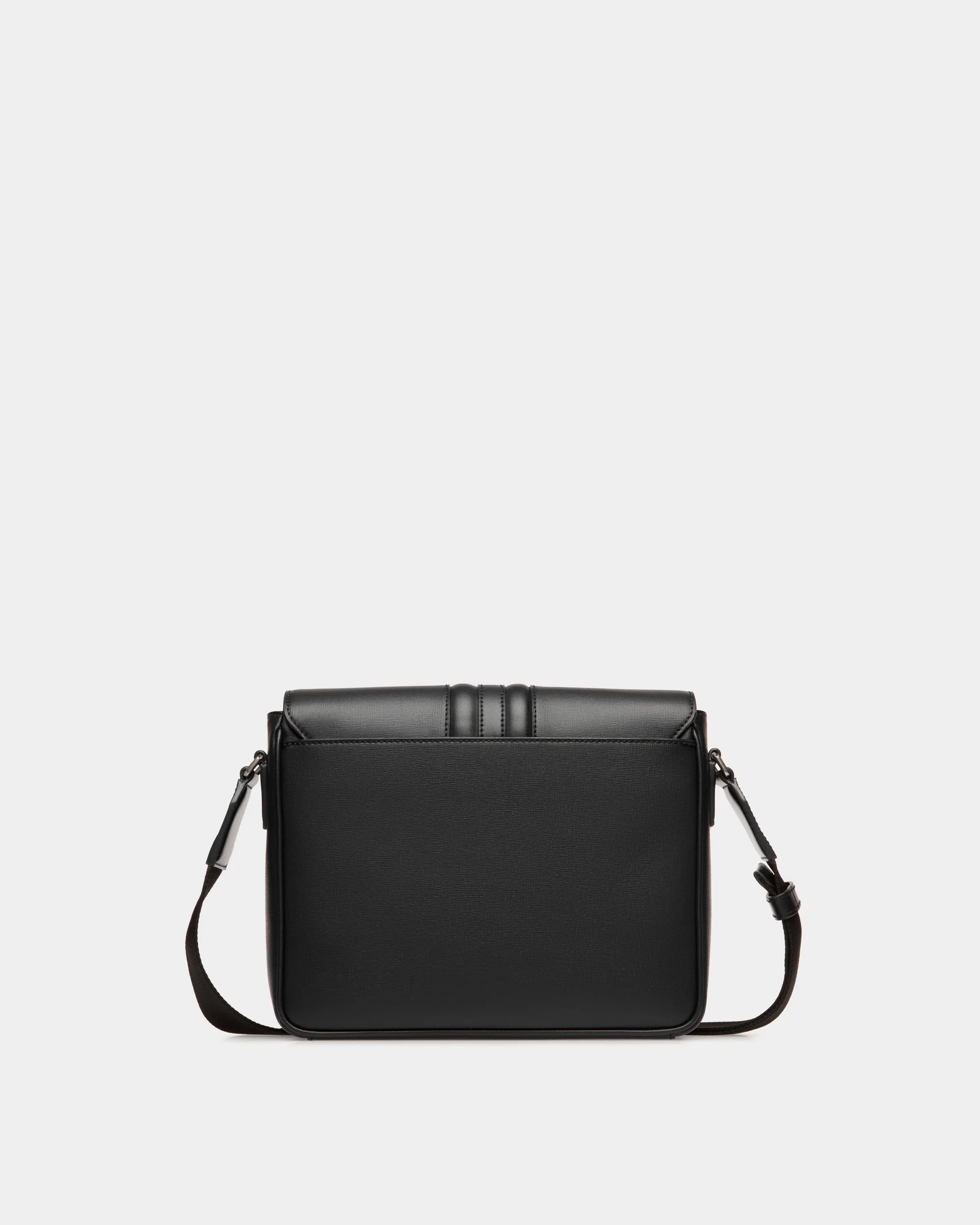 Mythos Crossbody Bag in Black Recycled Leather - Image 3