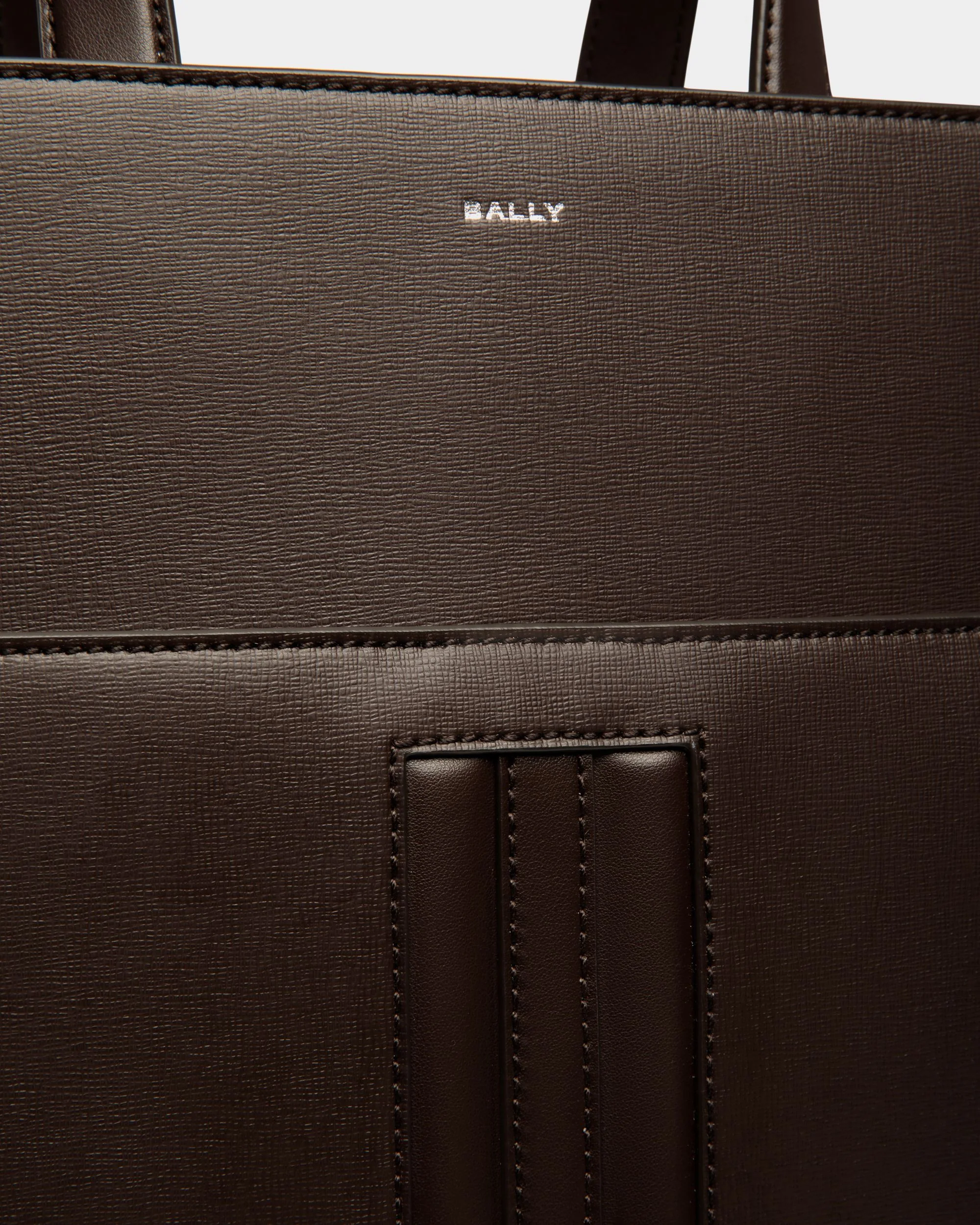 Mythos Tote in Ebano Recycled Leather - Image 5