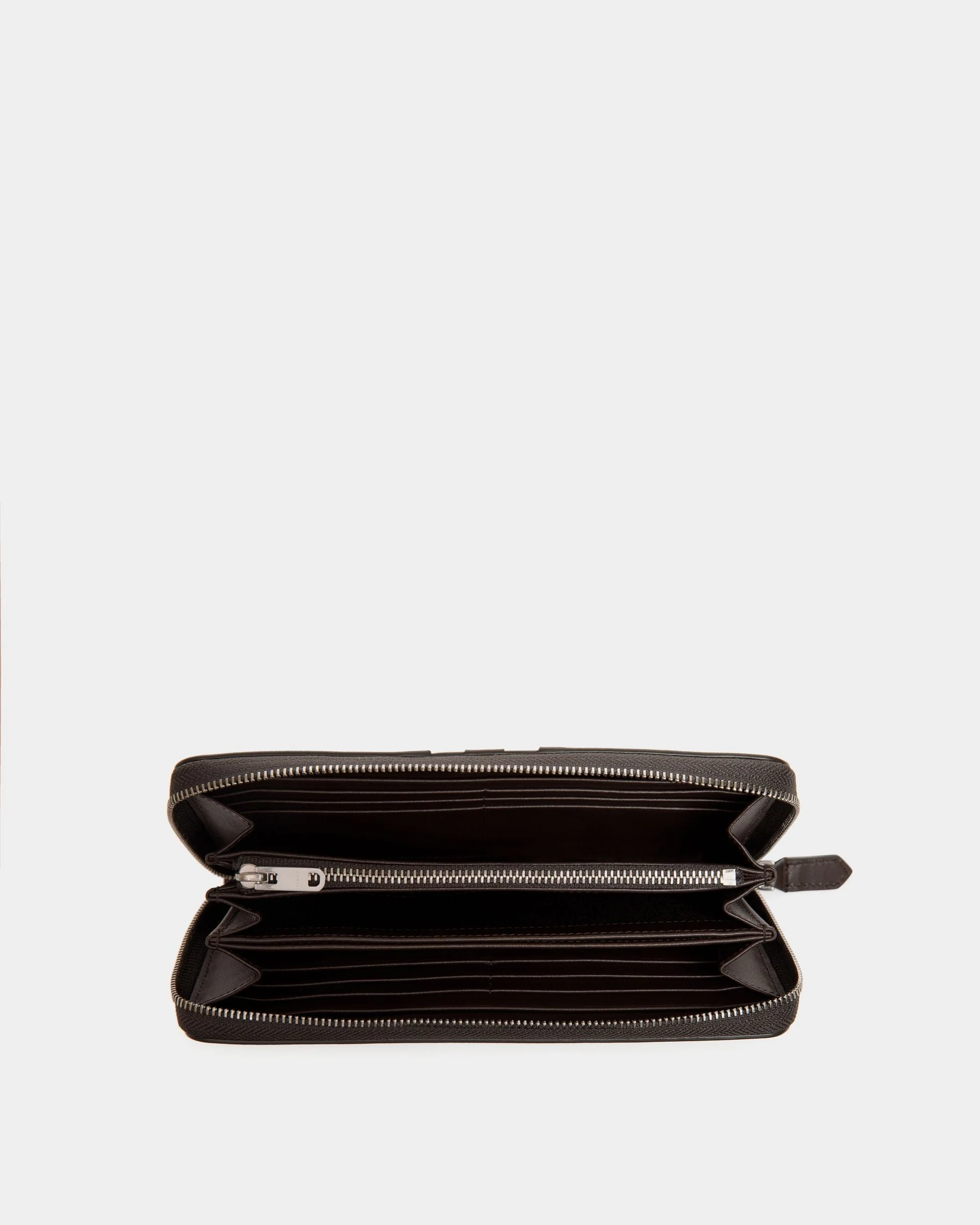 Mythos Zip Around Wallet in Ebano Recycled Leather - Image 3