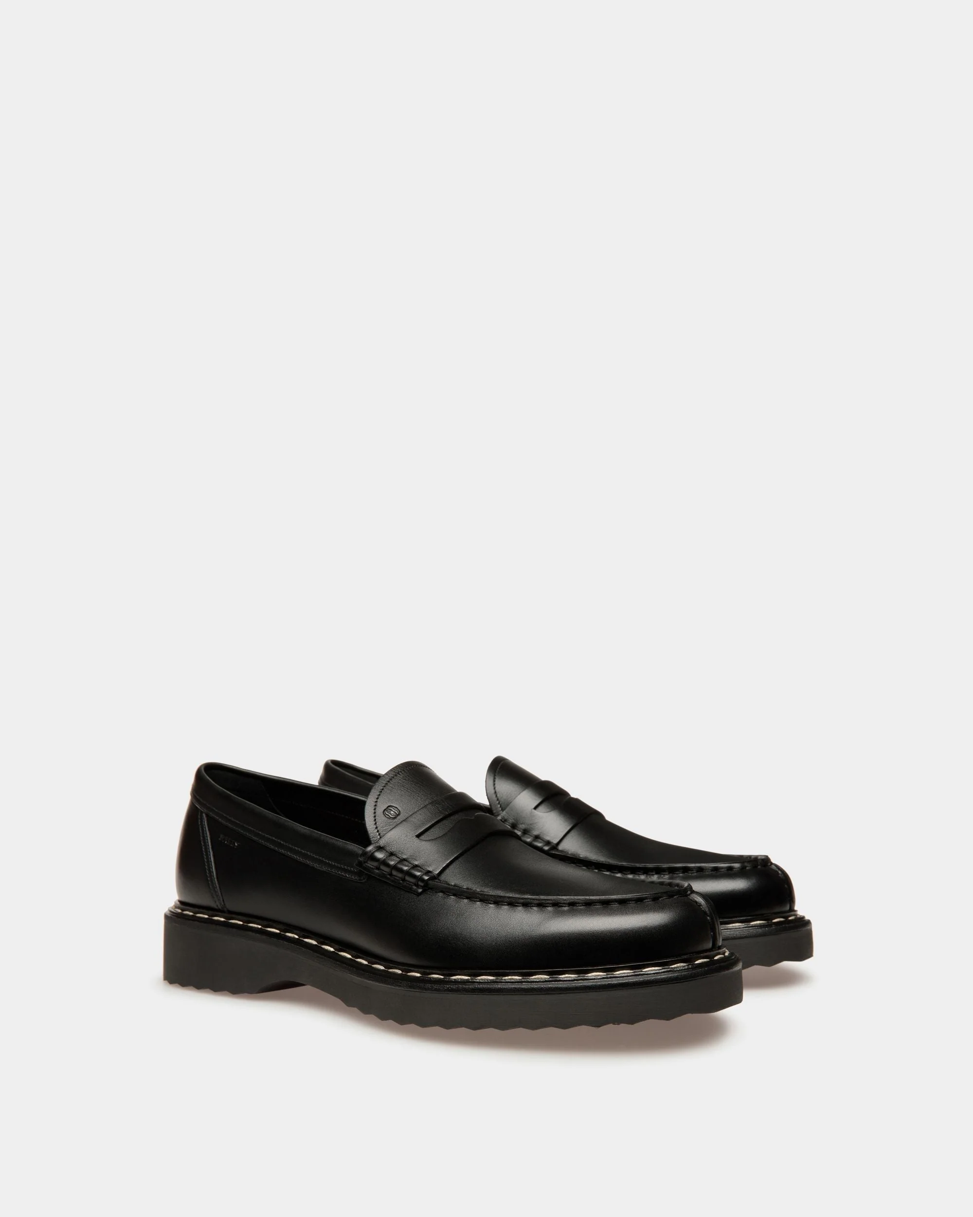 Neasden Loafers In Black Leather - Image 2