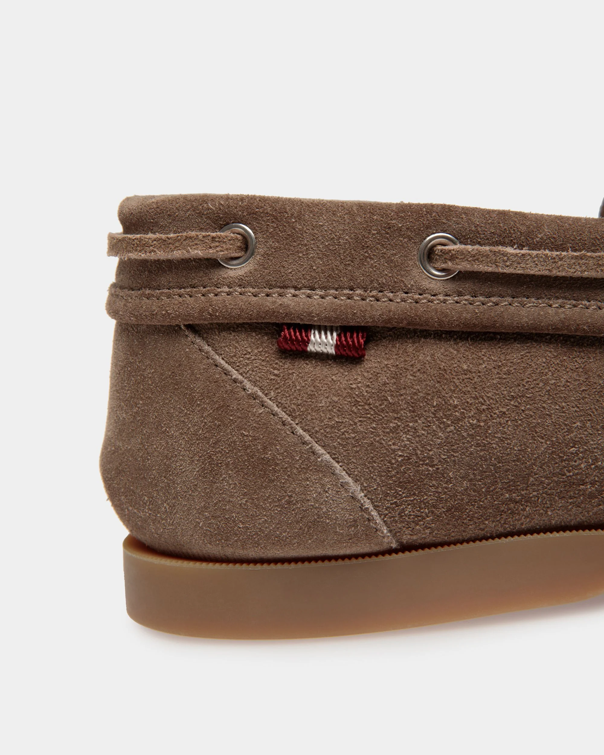 Nelson Loafer in Beige Suede Leather - Image 4