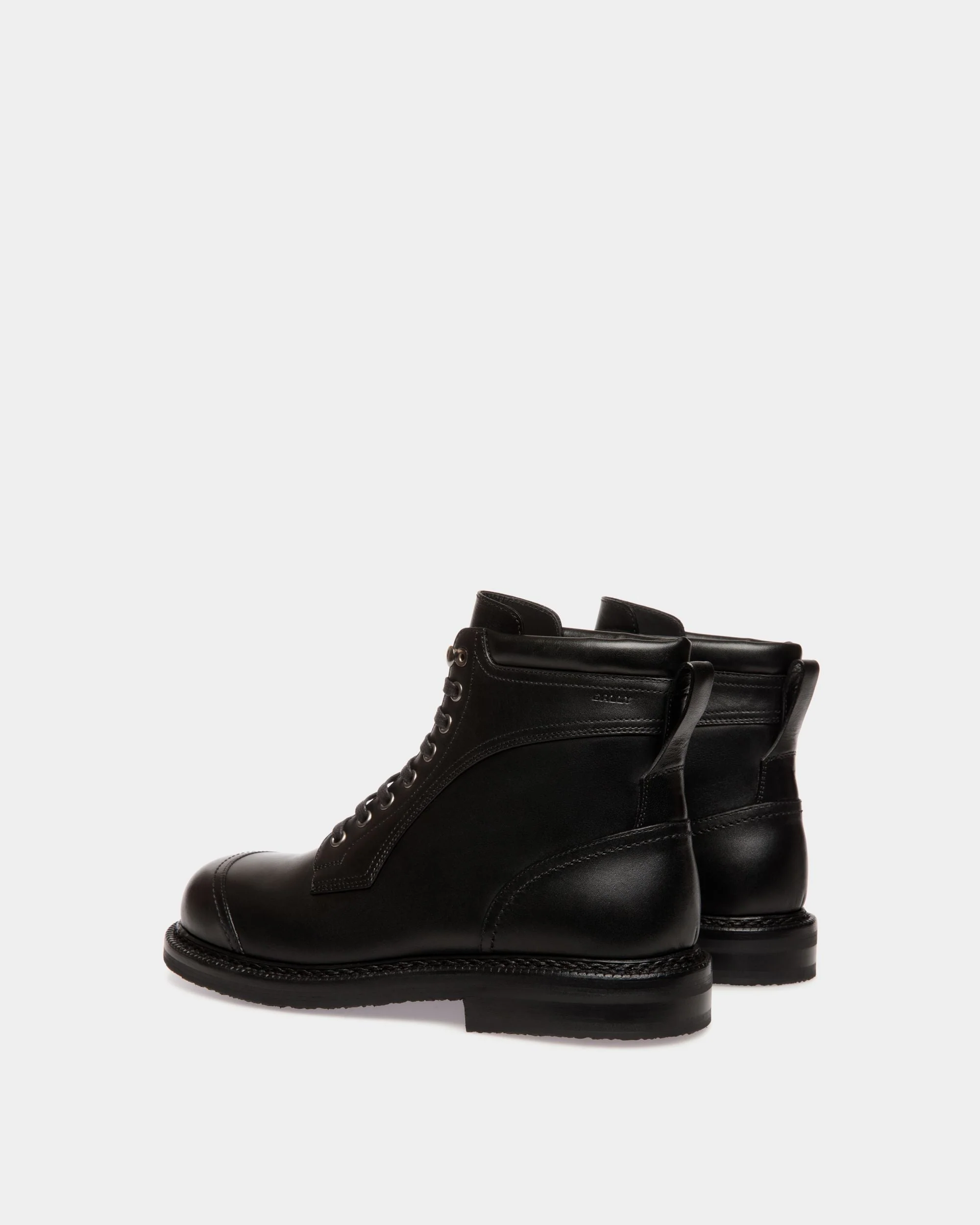 Norwelt Bootie In Black Leather - Image 4
