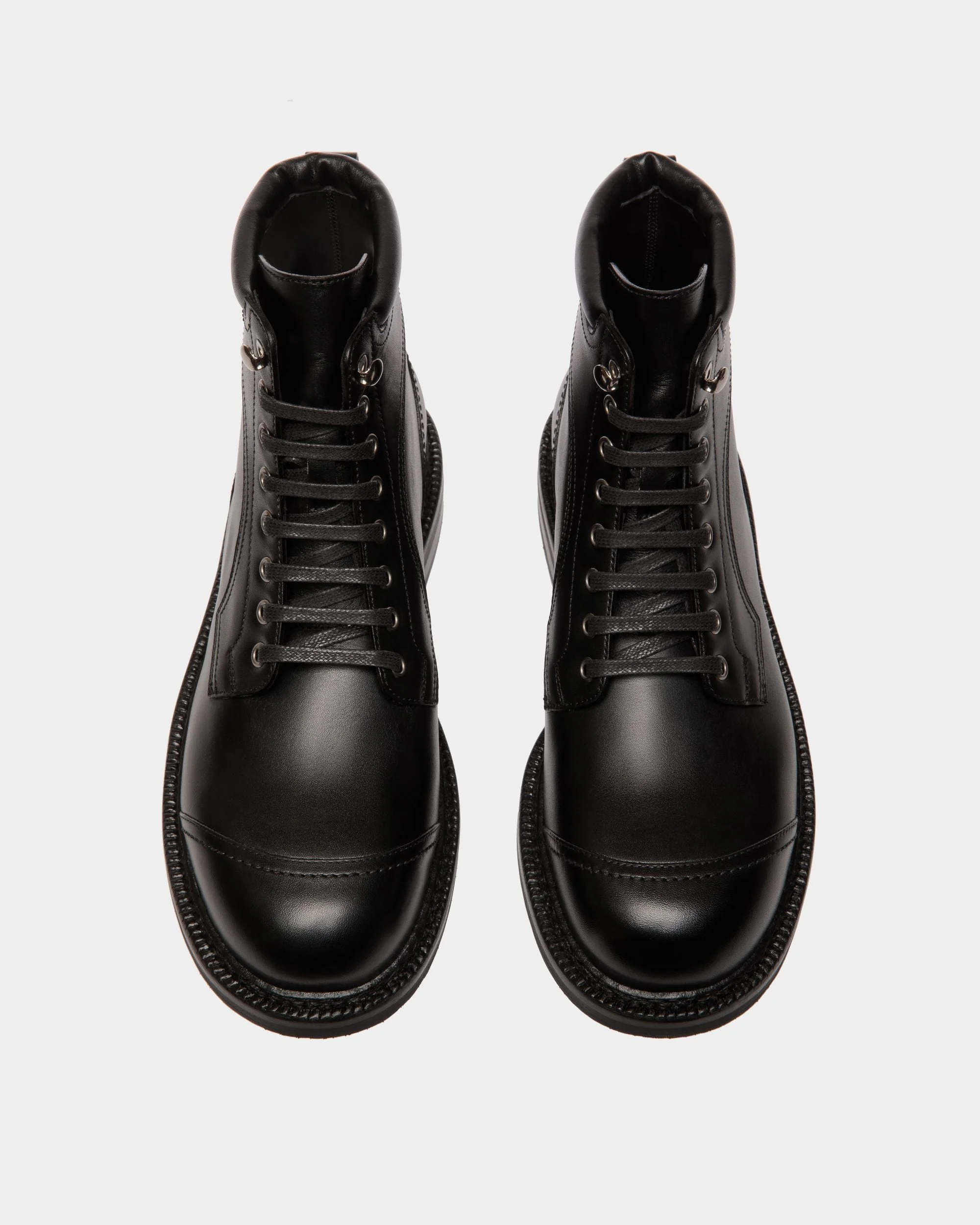 Norwelt Bootie In Black Leather - Image 5