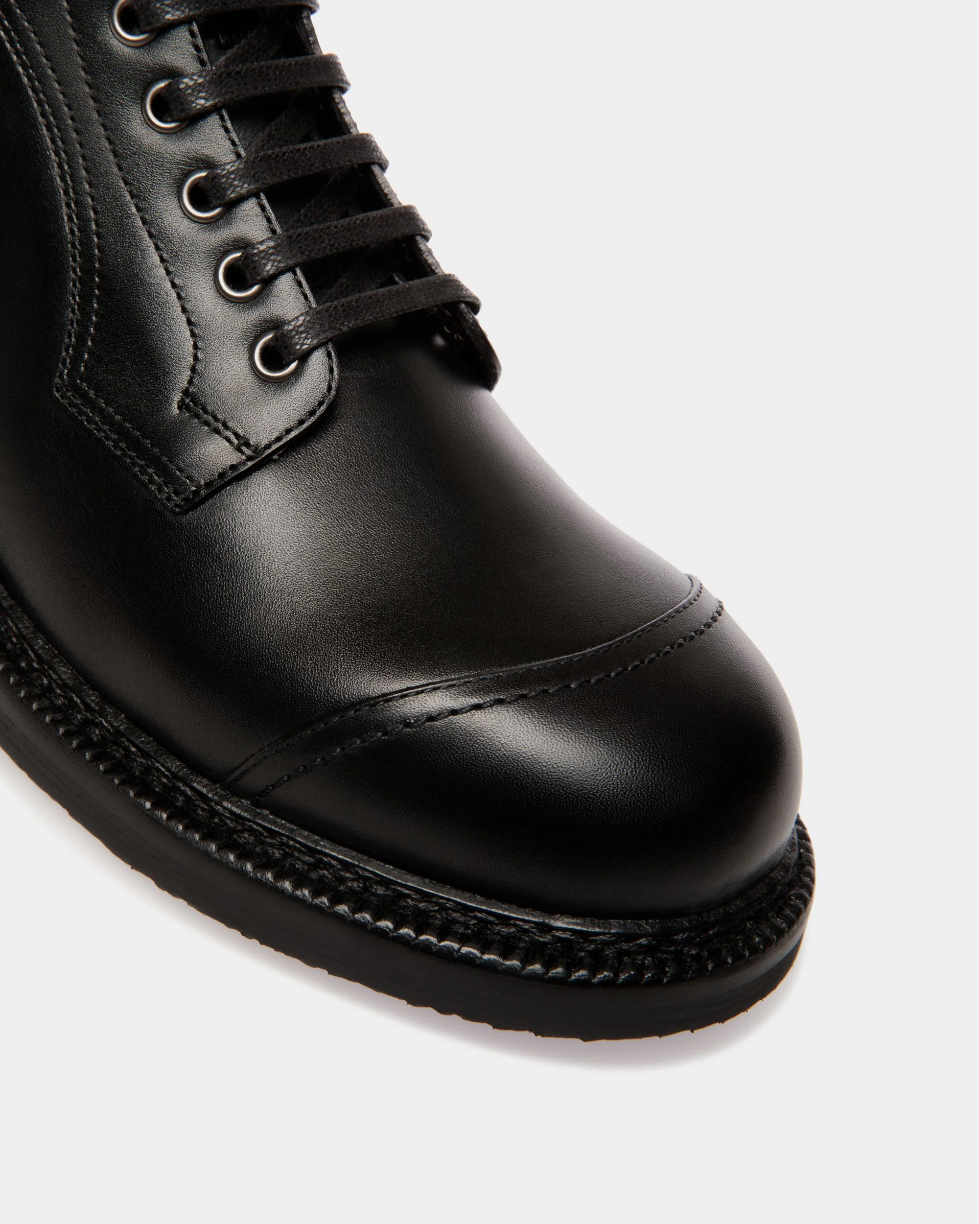 Norwelt Bootie In Black Leather - Image 6