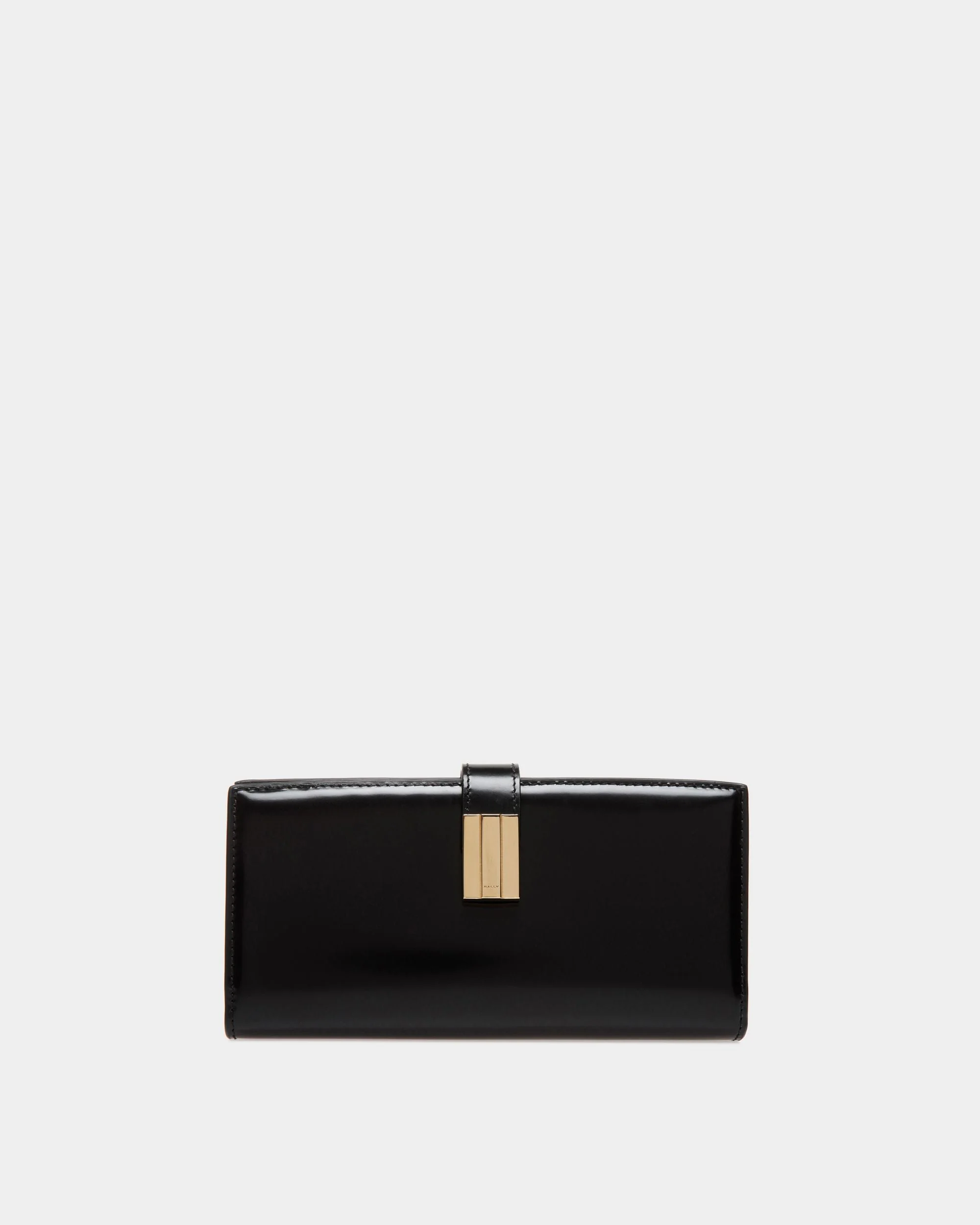 Ollam Continental Wallet in Black Leather