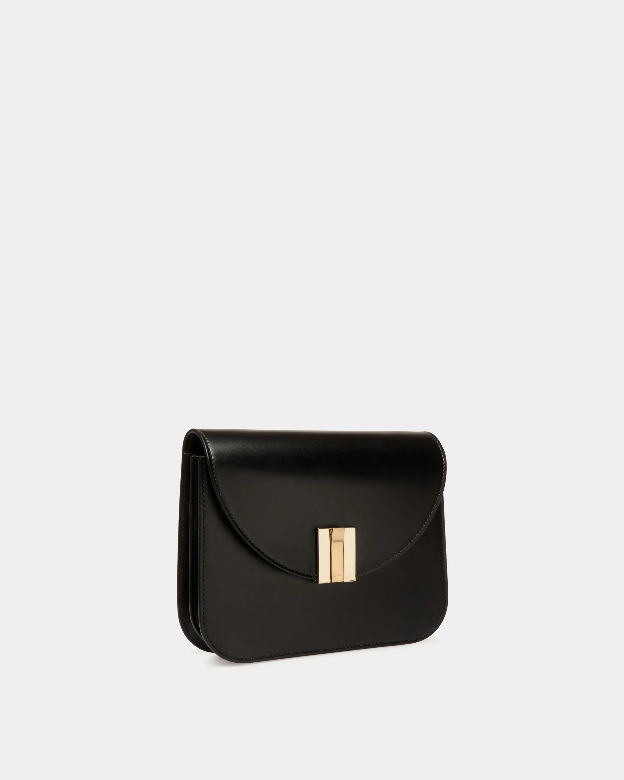 Ollam Crossbody Bag in Black Leather - Image 4
