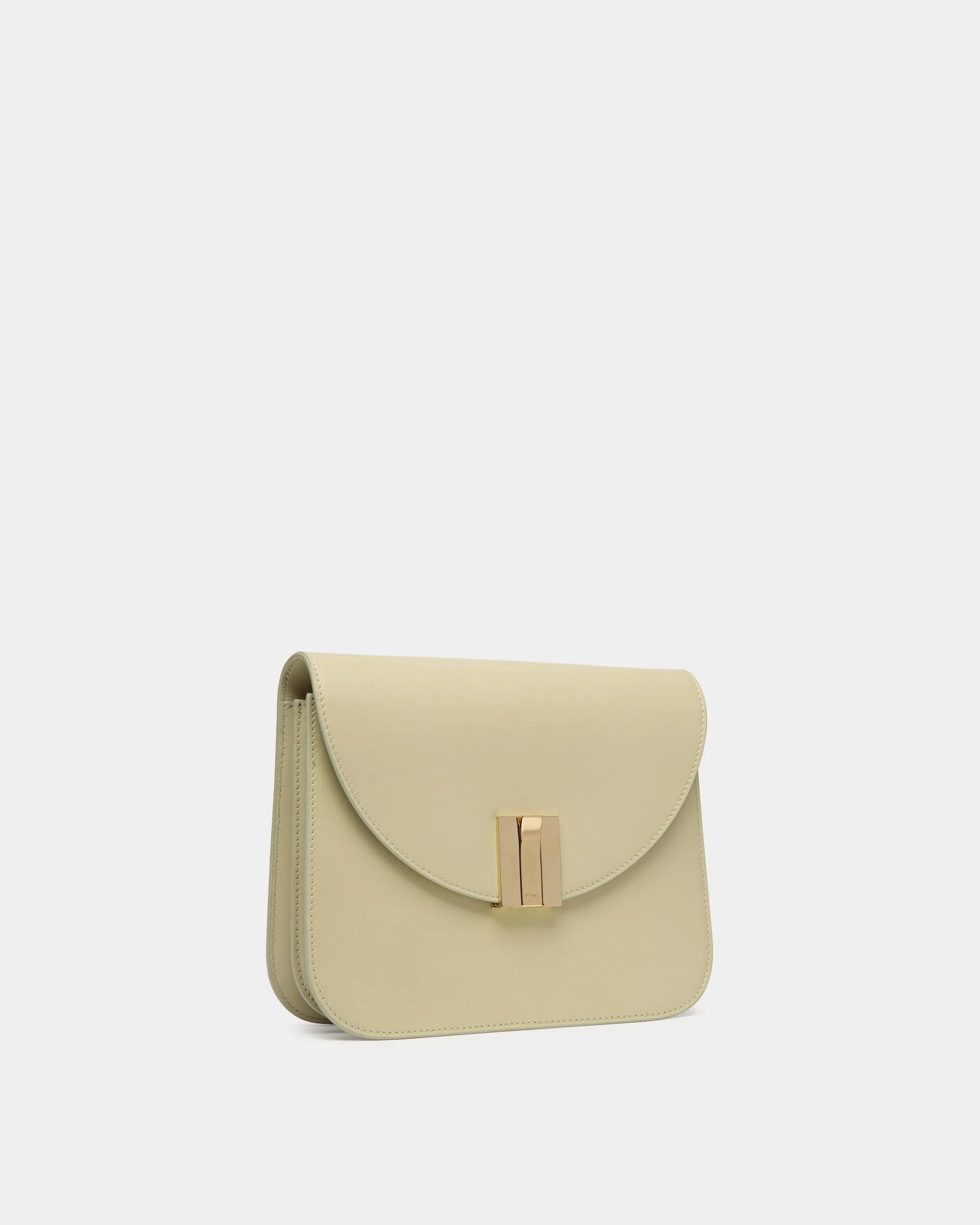 Ollam Crossbody Bag In Light Green Leather - Image 3