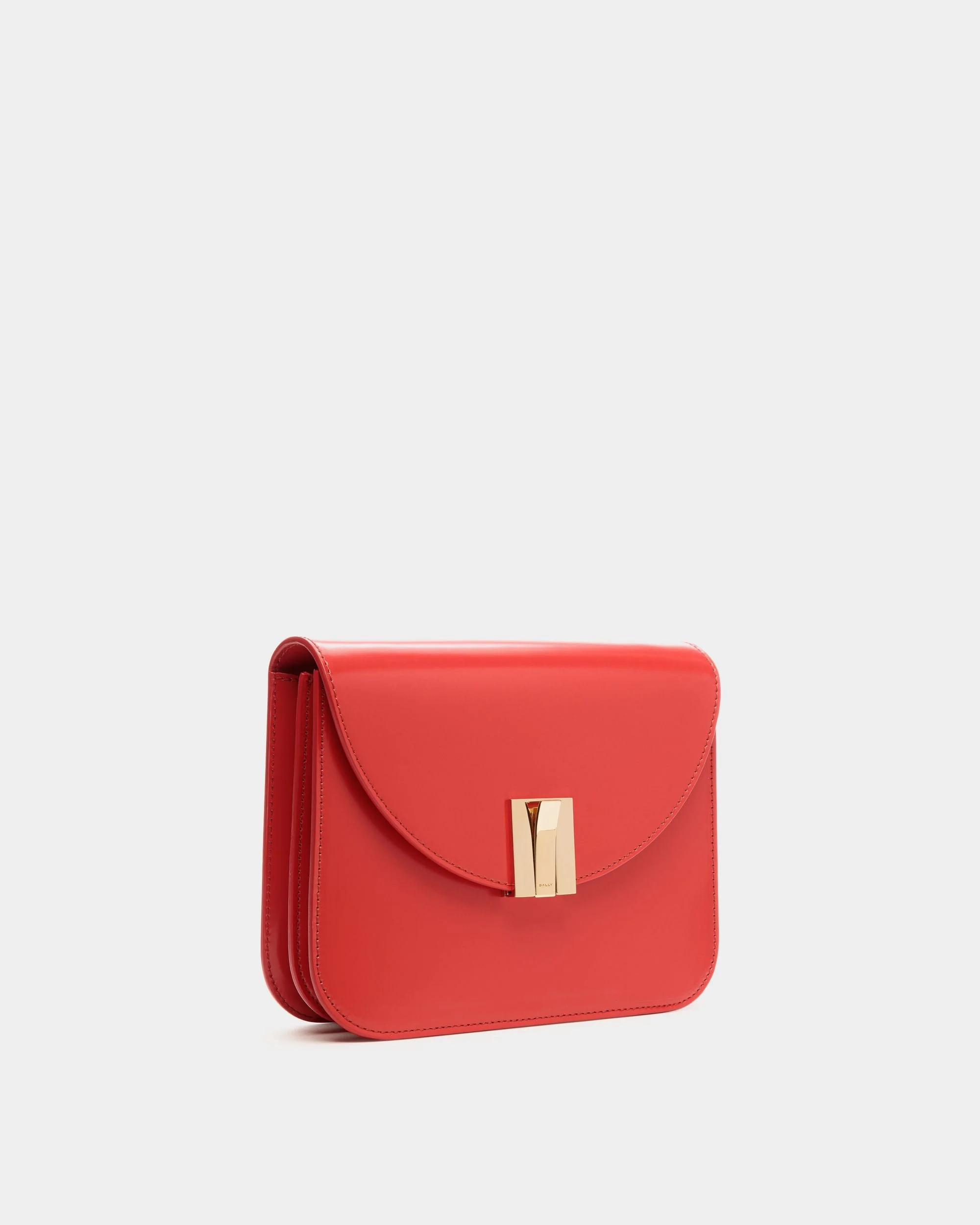 Ollam Crossbody Bag in Red Leather - Image 3