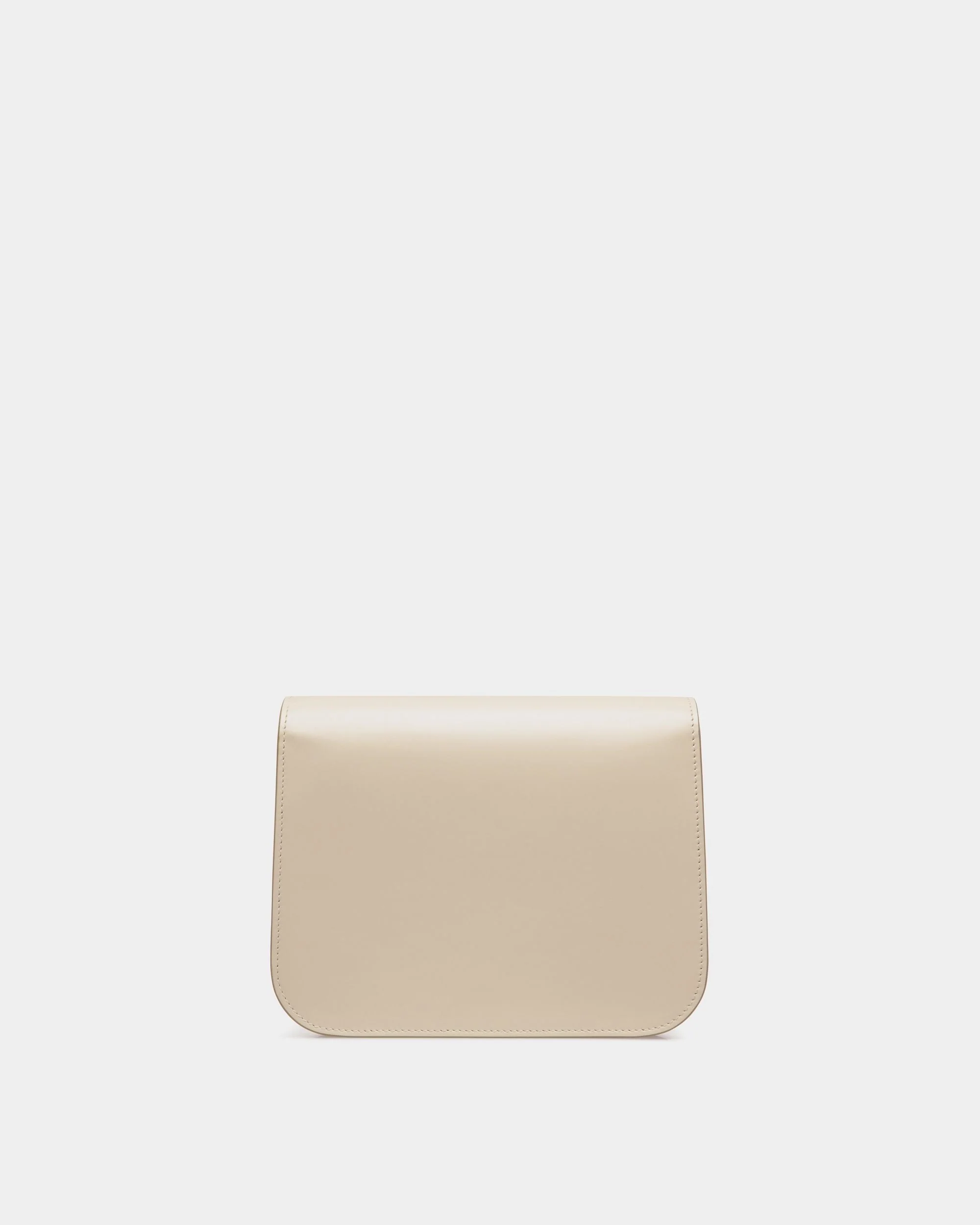 Ollam Crossbody Bag In White Leather - Image 2