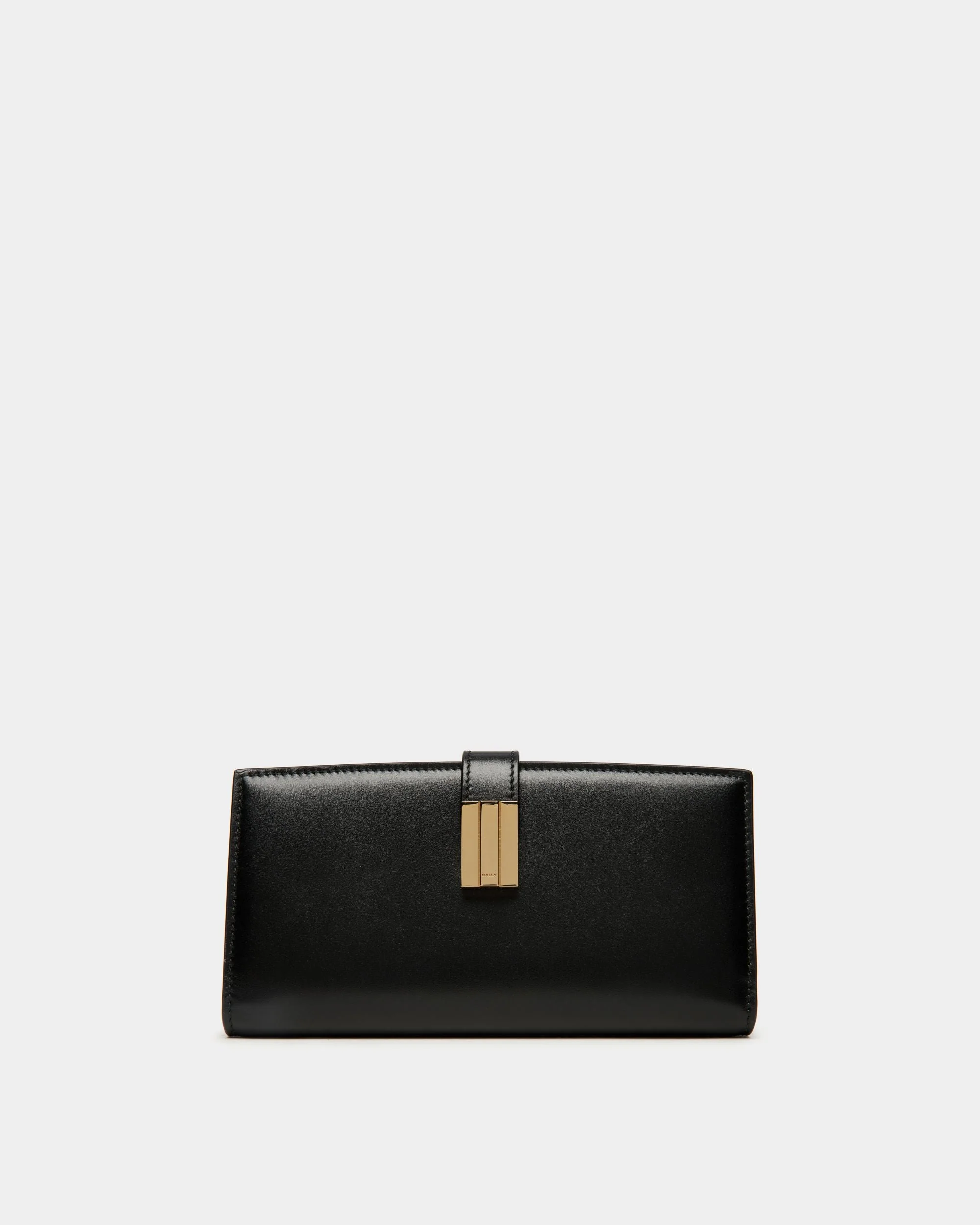 Ollam Long Wallet in Black Leather