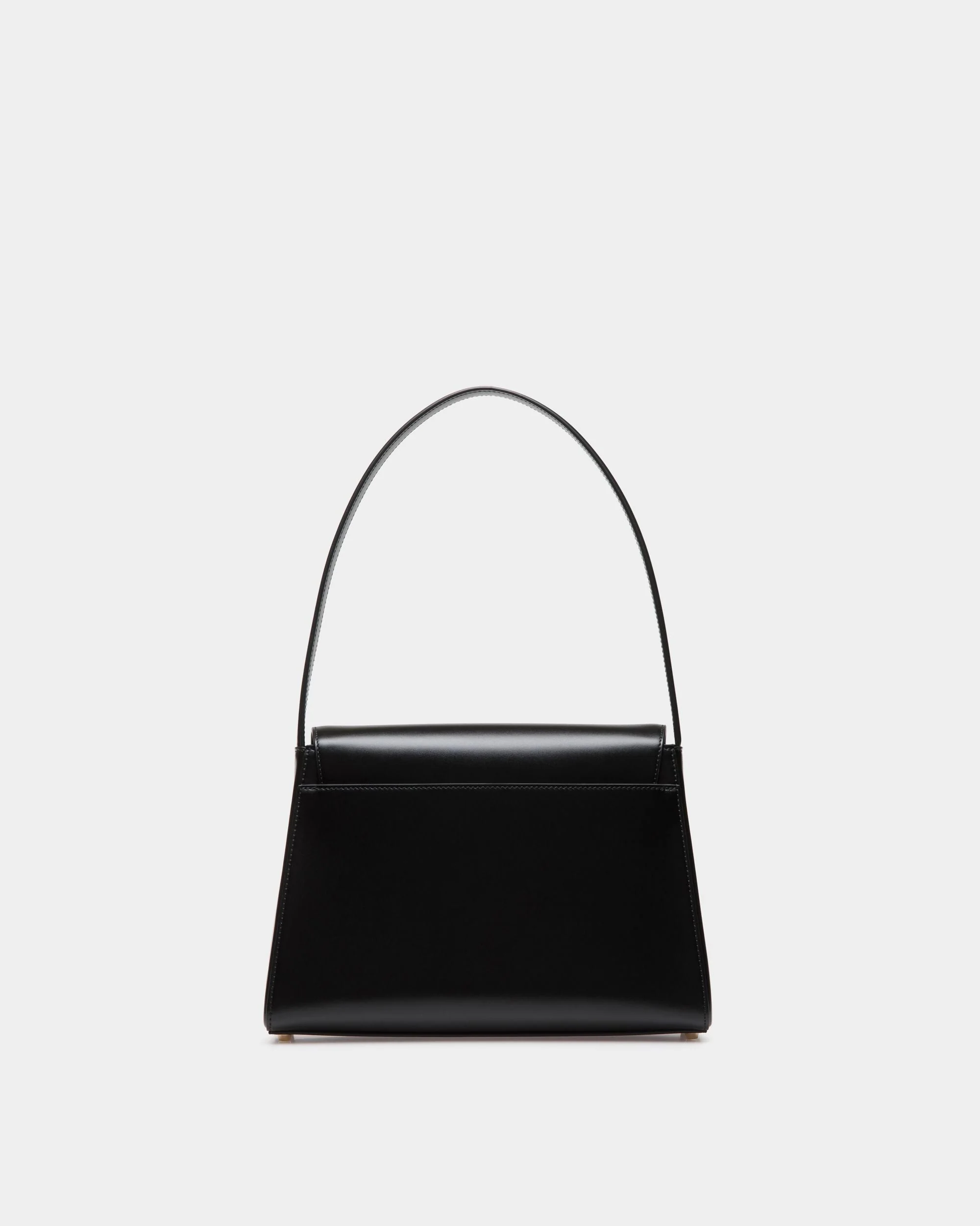 Ollam Shoulder Bag in Black Leather - Image 3