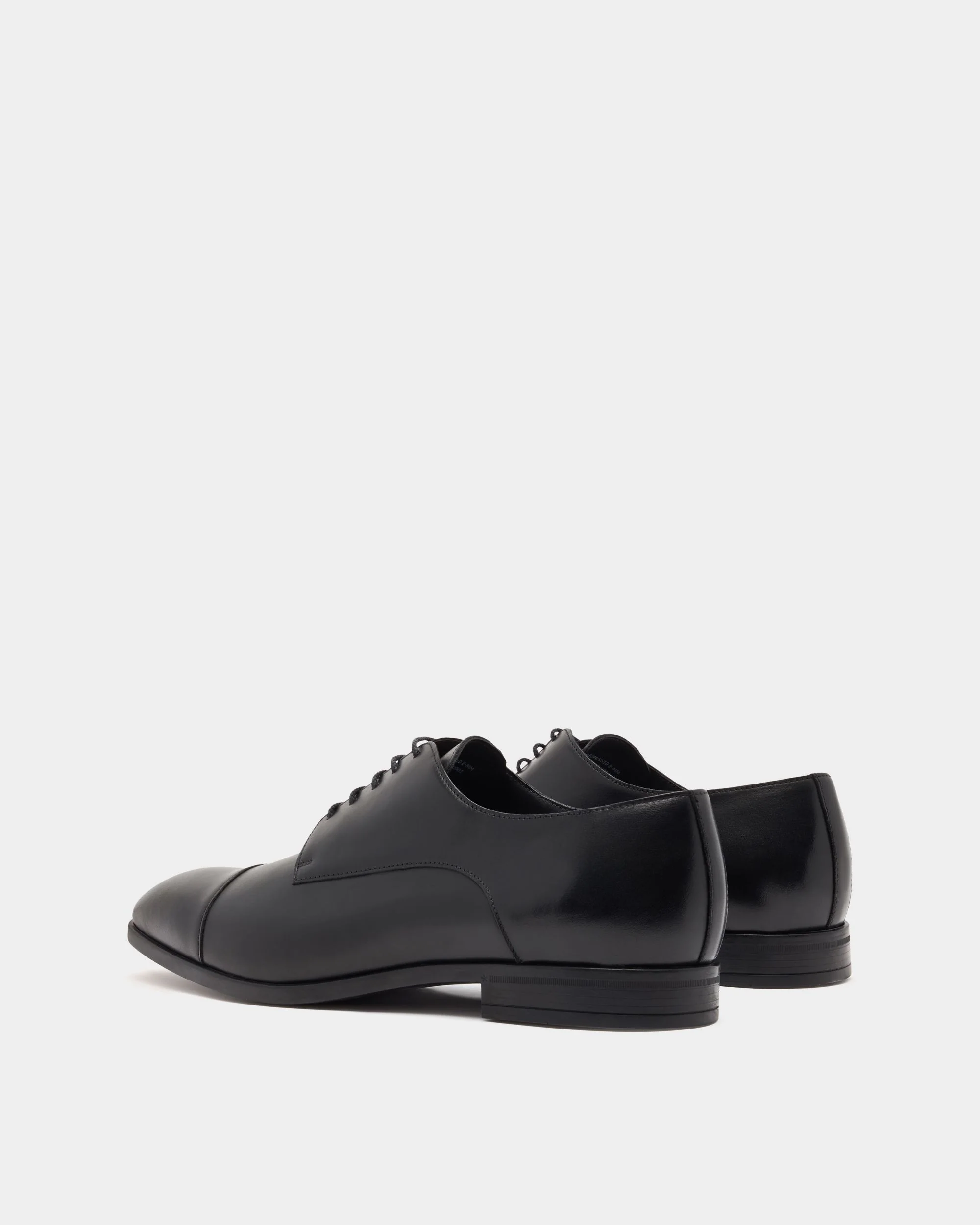Onizy Derby in Black Leather - Image 4