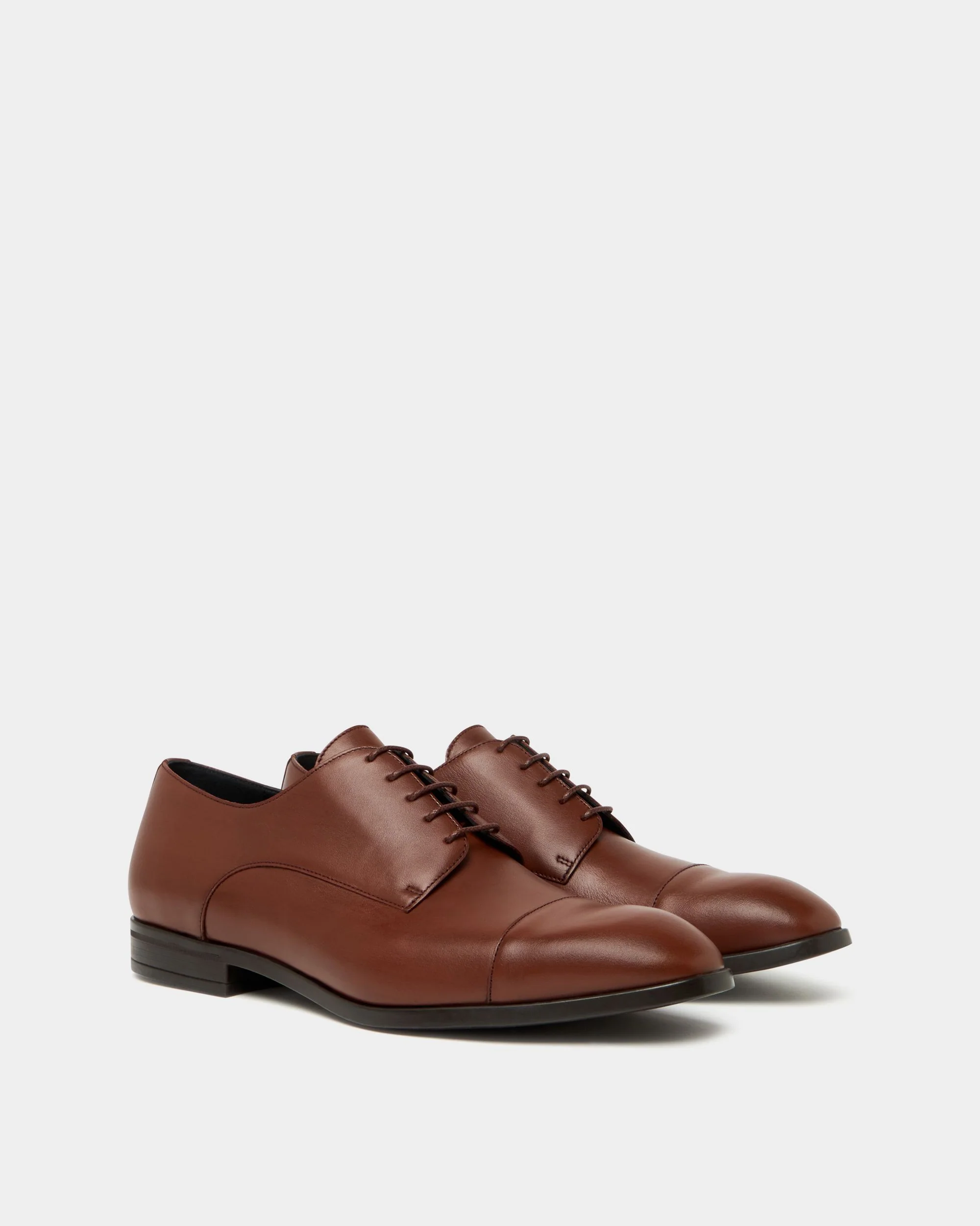 Onizy Derby In Brown Leather - Image 2