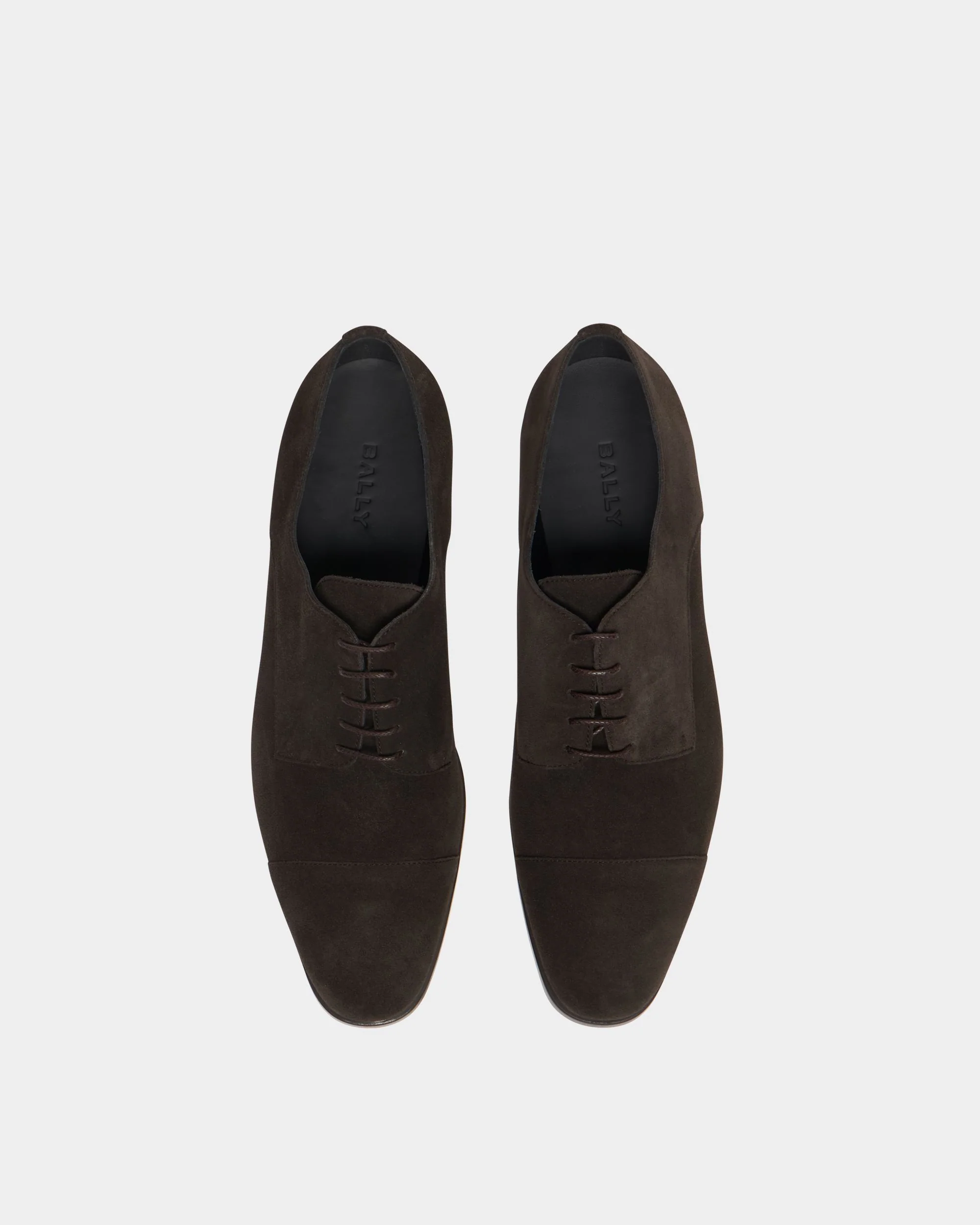 Onizy Derby In Brown Suede - Image 4