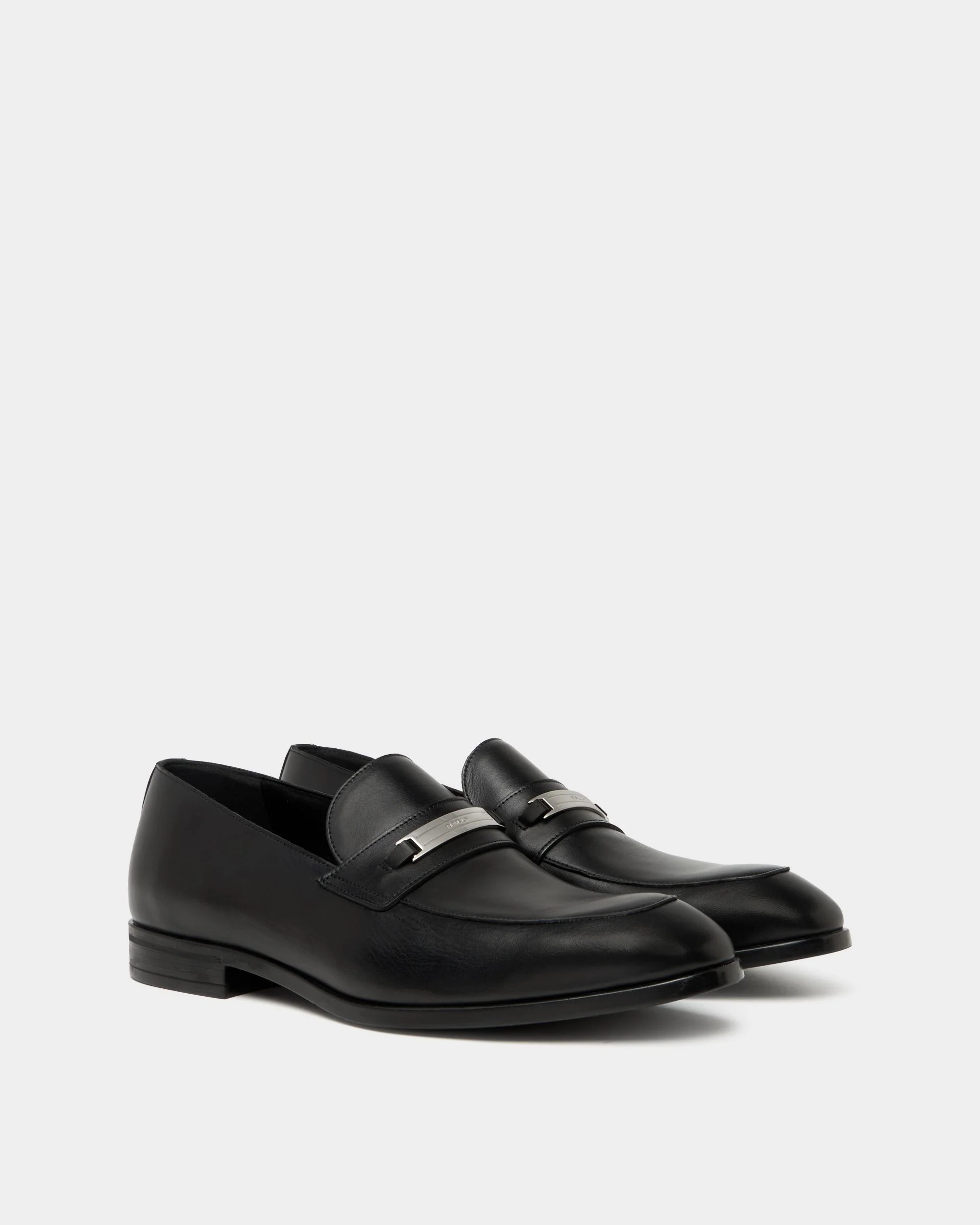 Onizy Loafer In Black Leather - Image 3