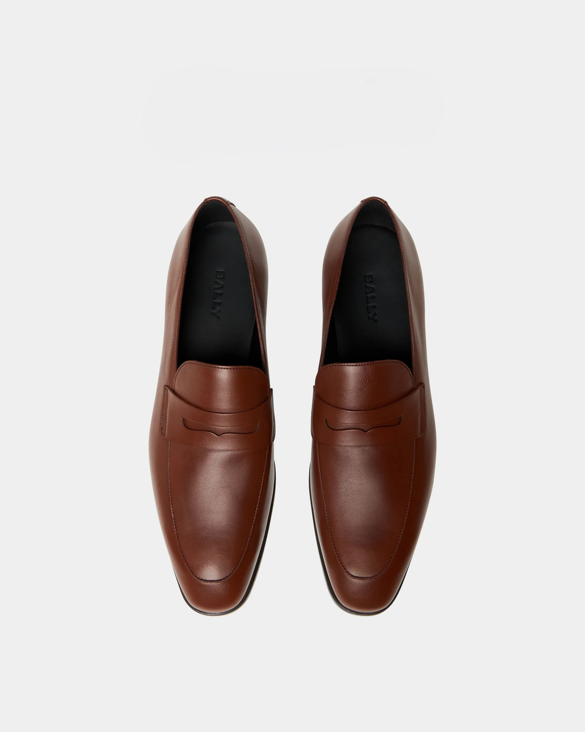 Onizy Loafer In Brown Leather - Image 4