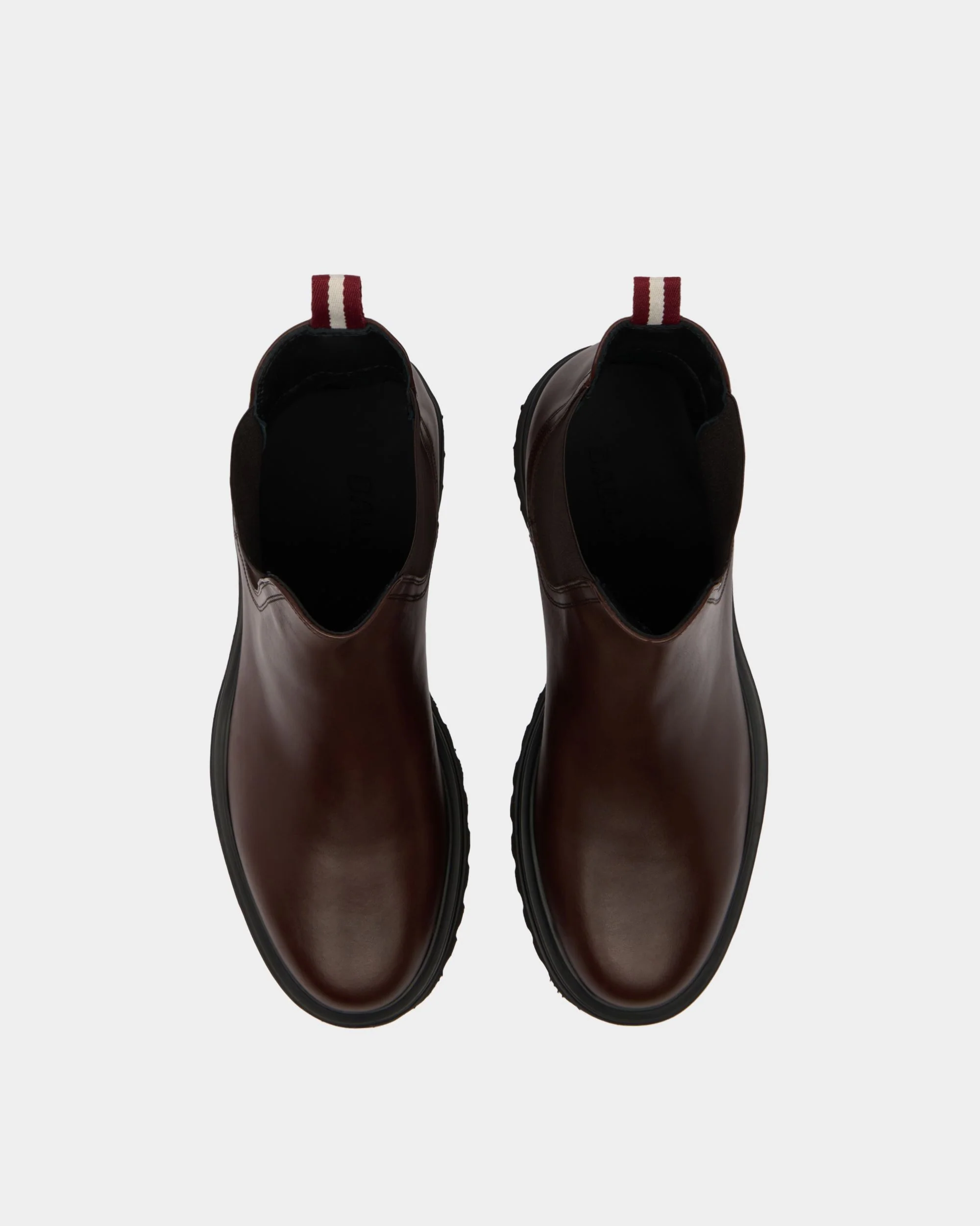 Onyce Bootie in Brown Leather - Image 4