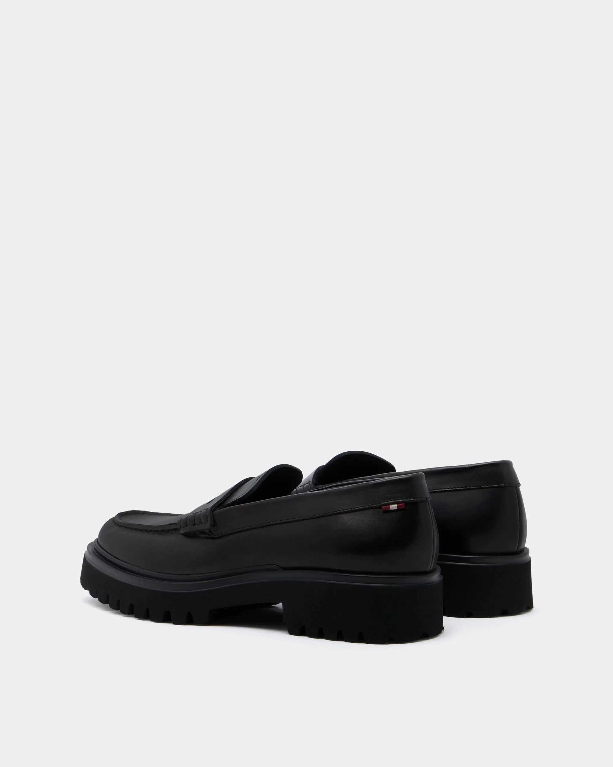 Onyce Loafer in Black Leather - Image 3