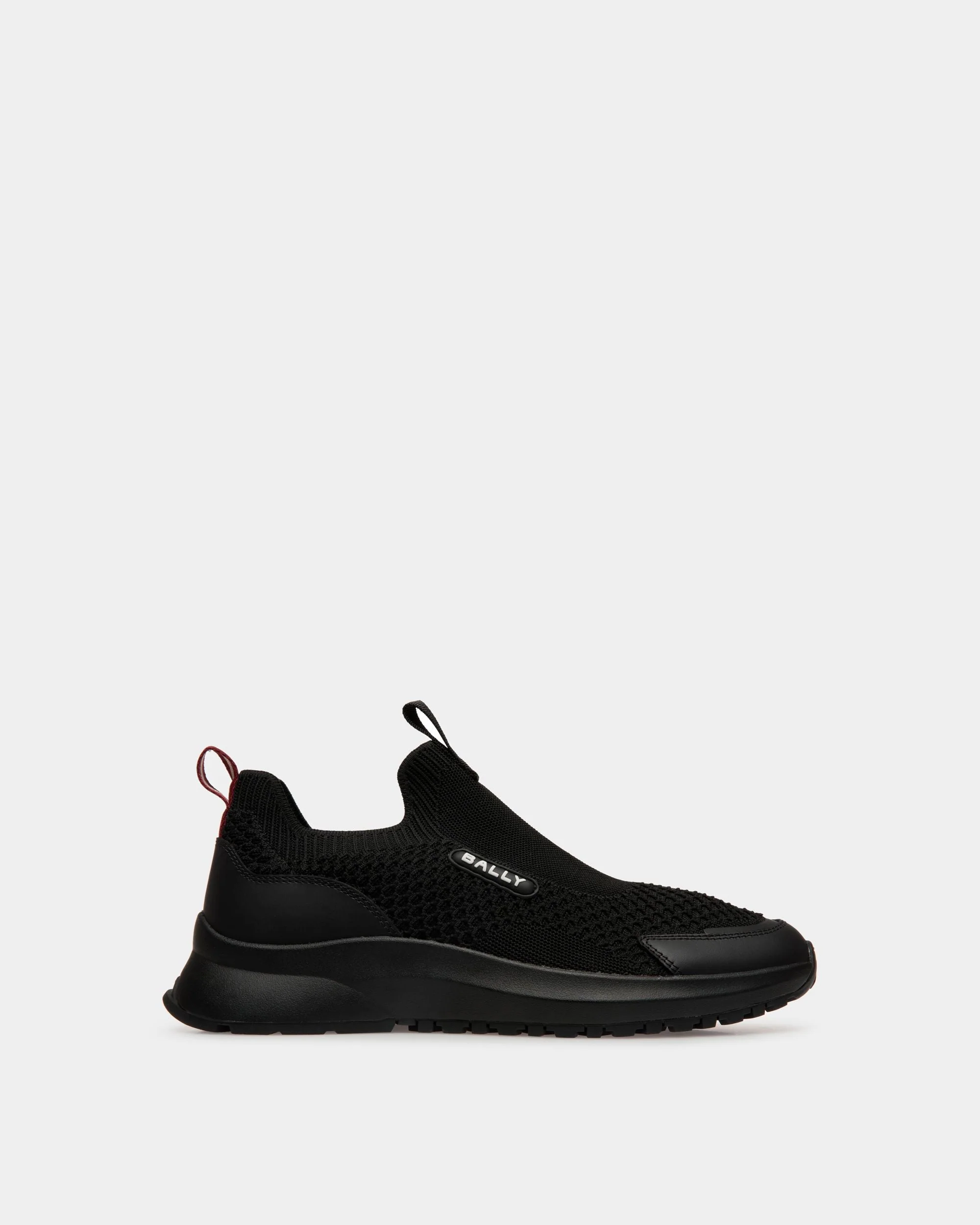 Outline Sneaker in Black Knit