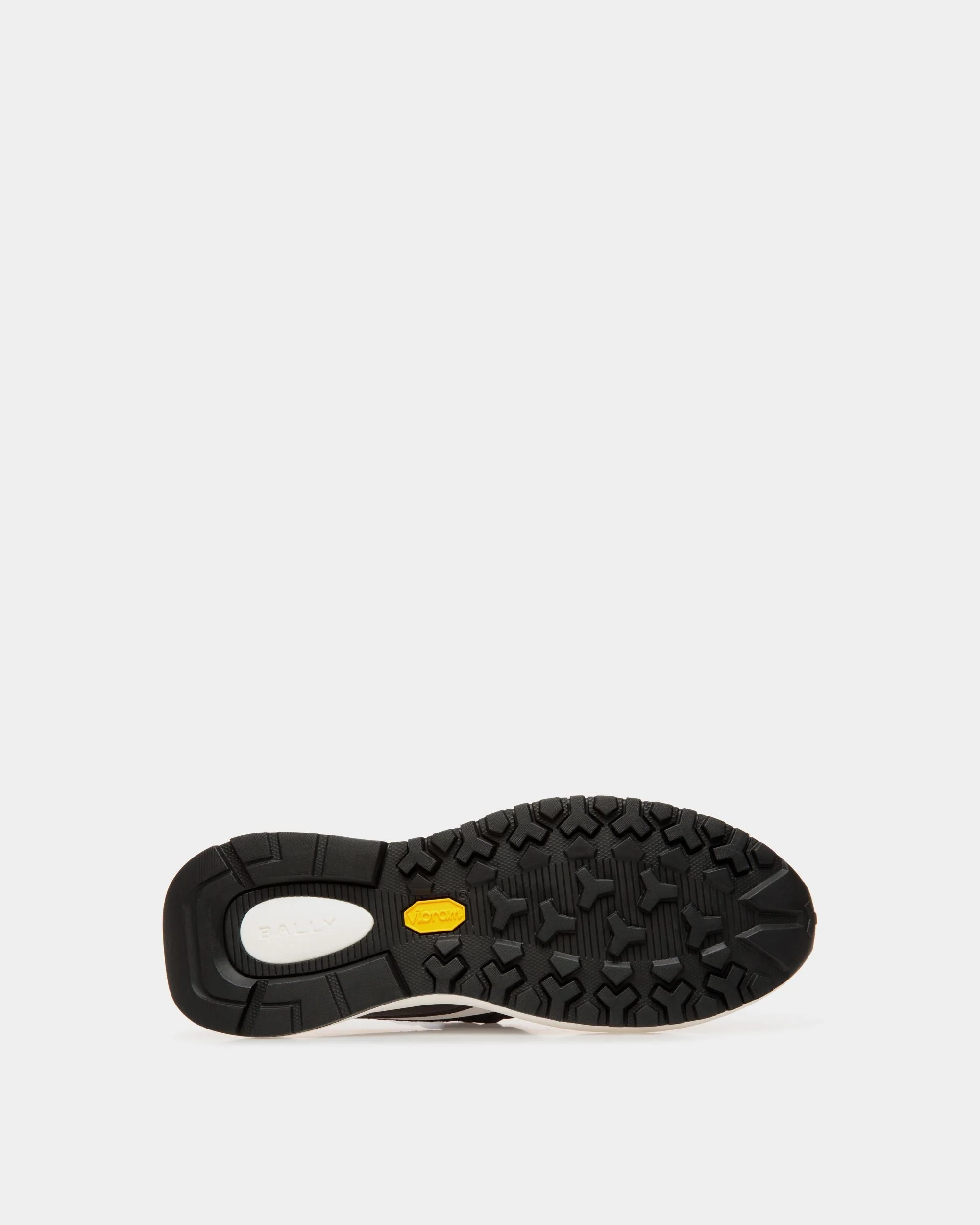 Outline Sneaker in Black Knit - Image 4