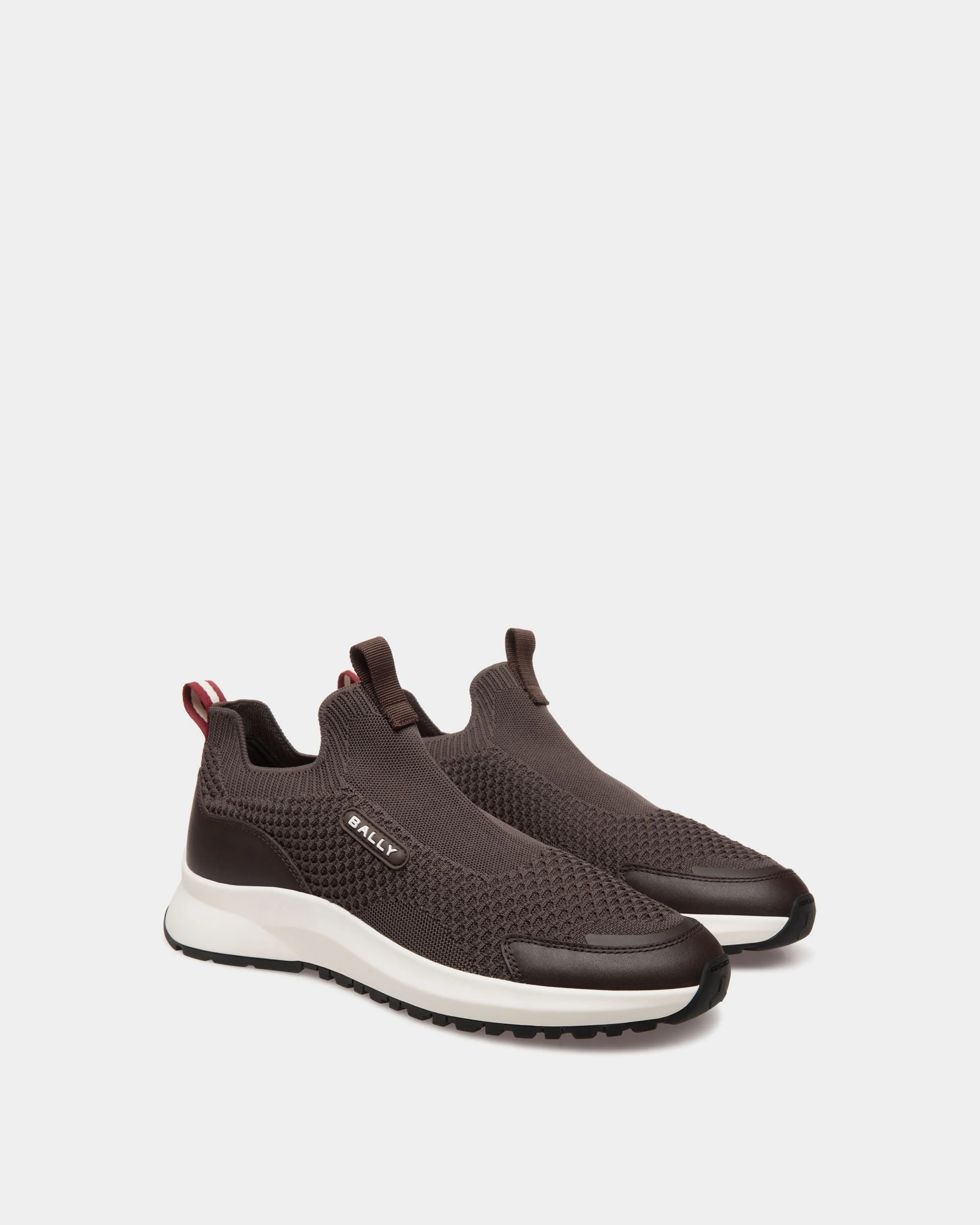 Outline Sneaker in Ebano Nylon - Image 3