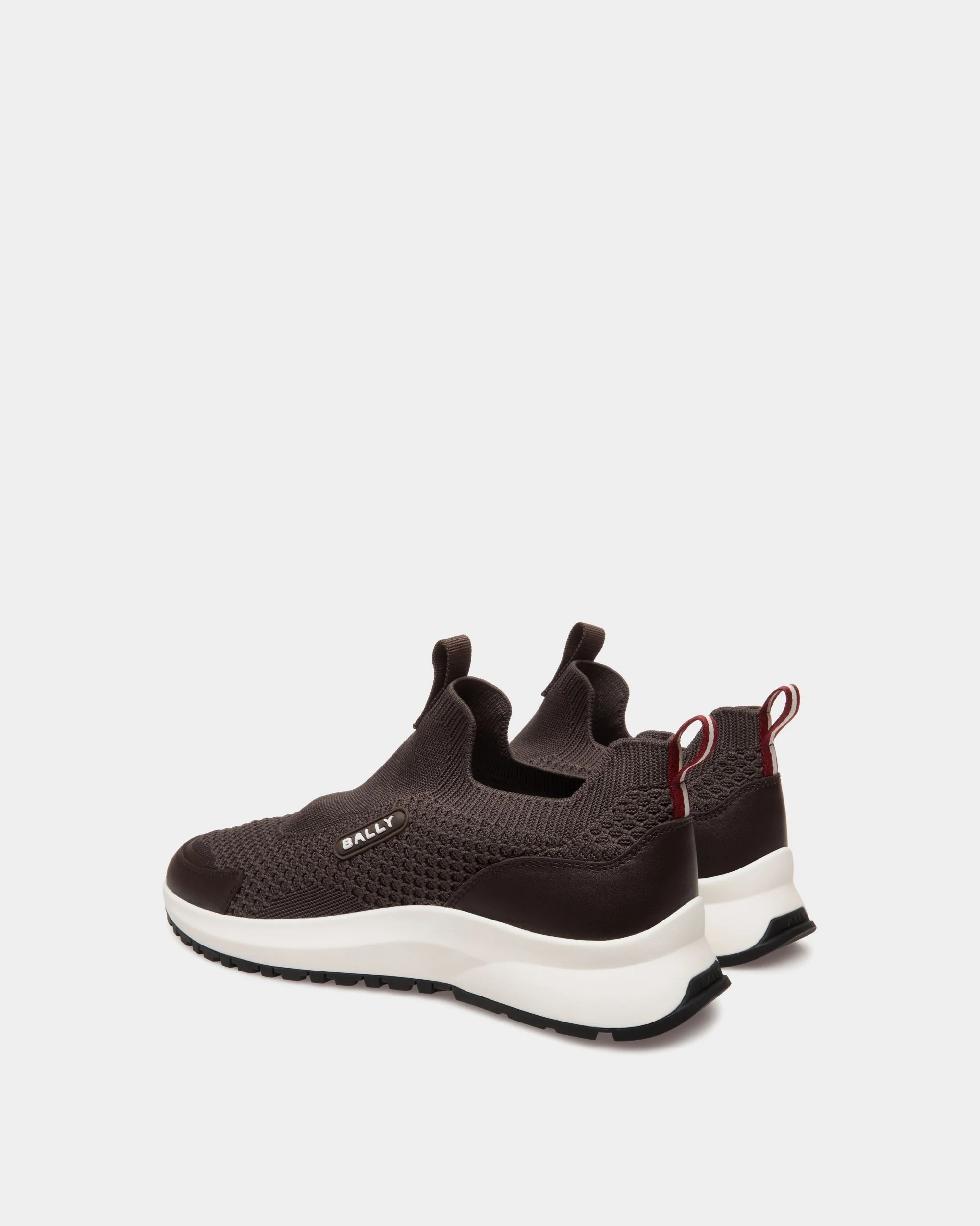 Outline Sneaker in Ebano Nylon - Image 4