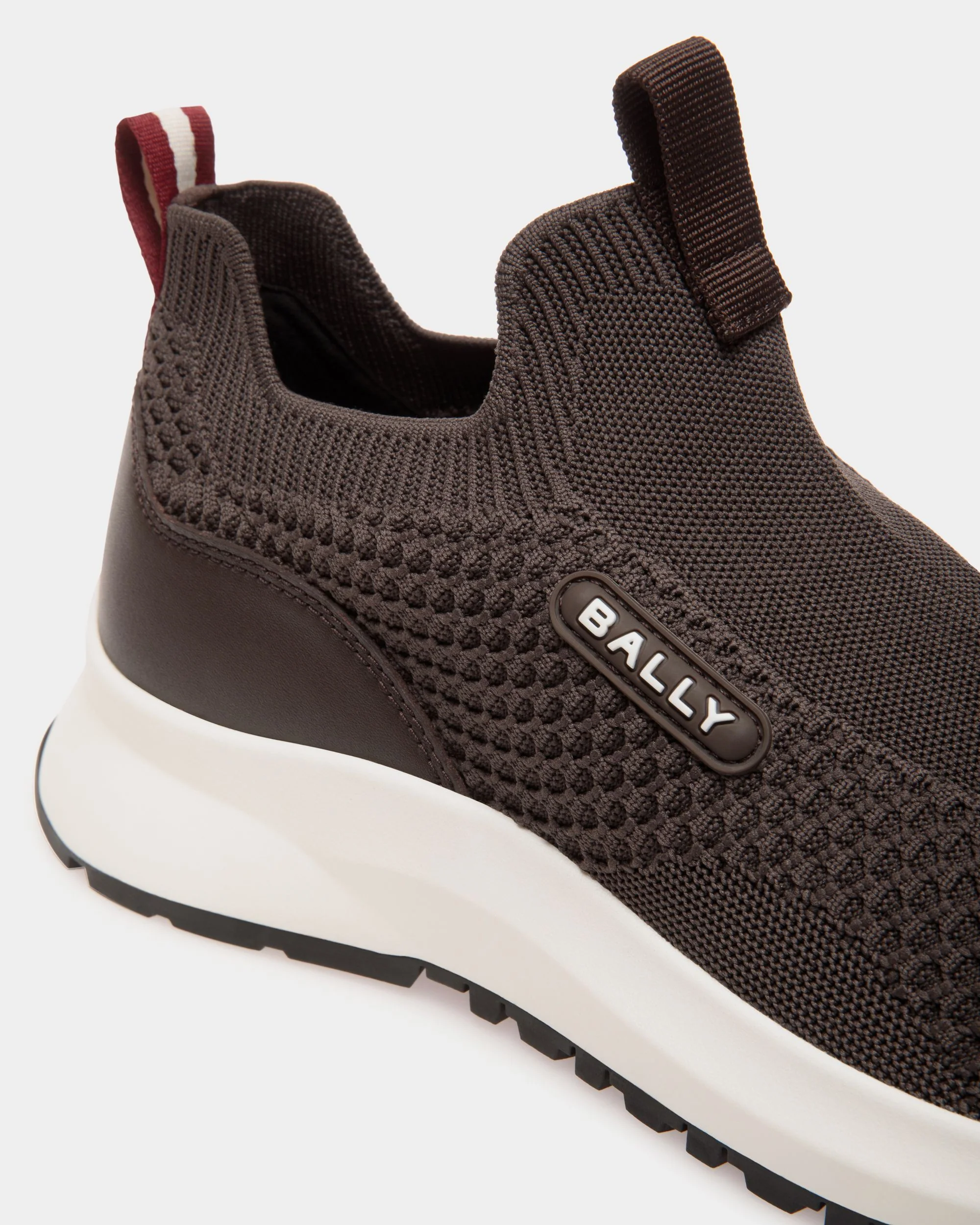 Outline Sneaker in Ebano Nylon - Image 6