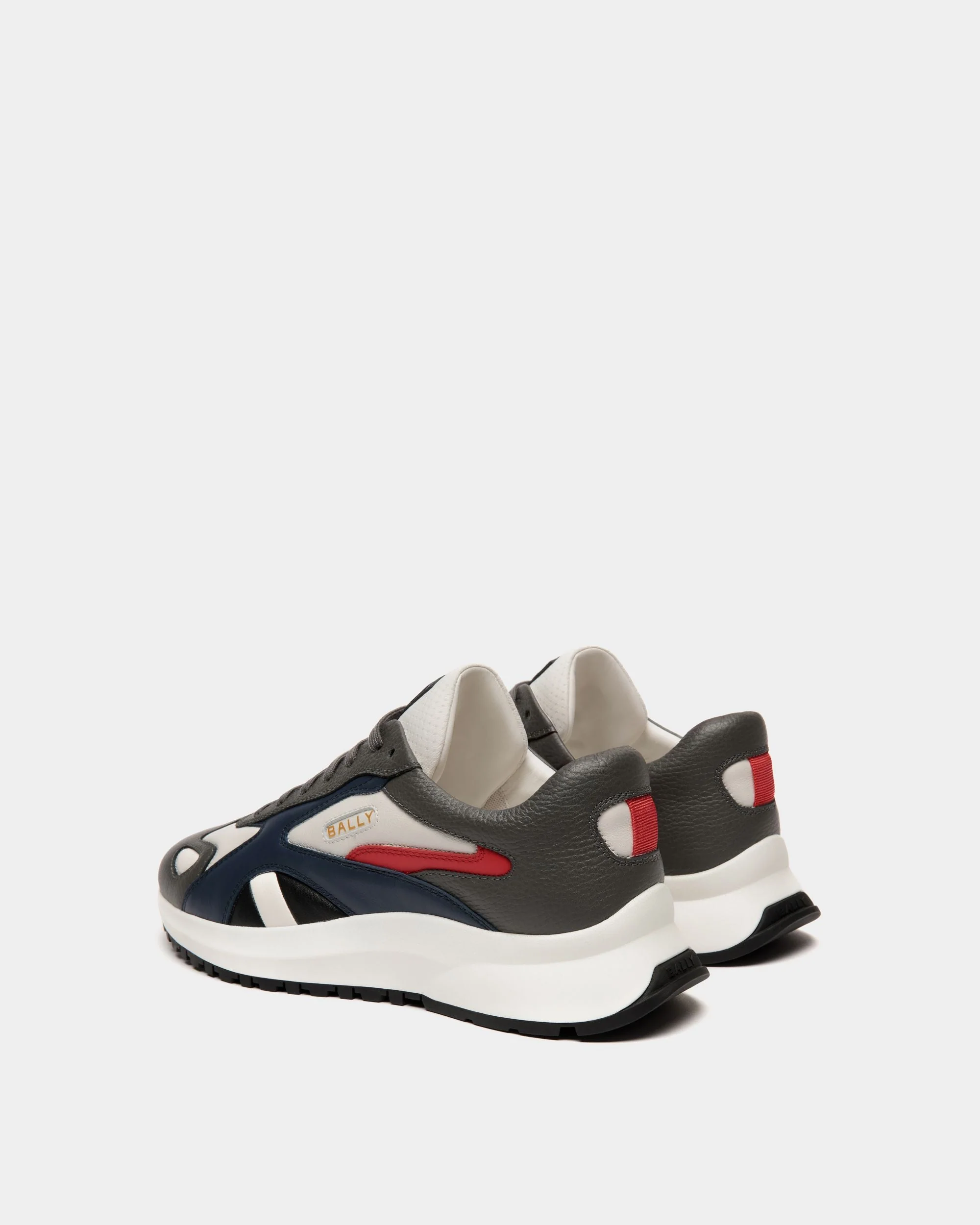 Outline Sneaker in Leather - Image 3
