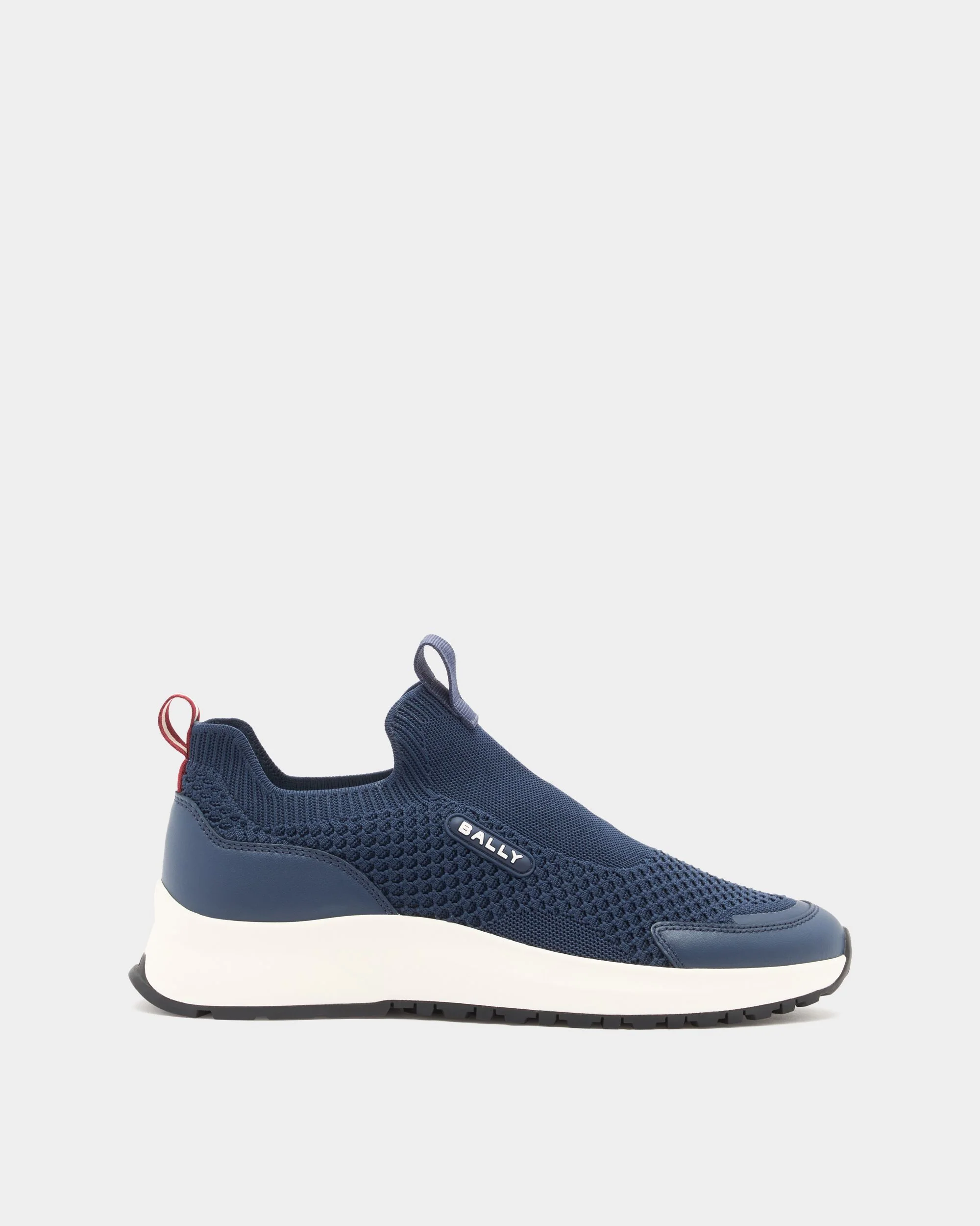 Outline Sneaker in Navy Blue Fabric