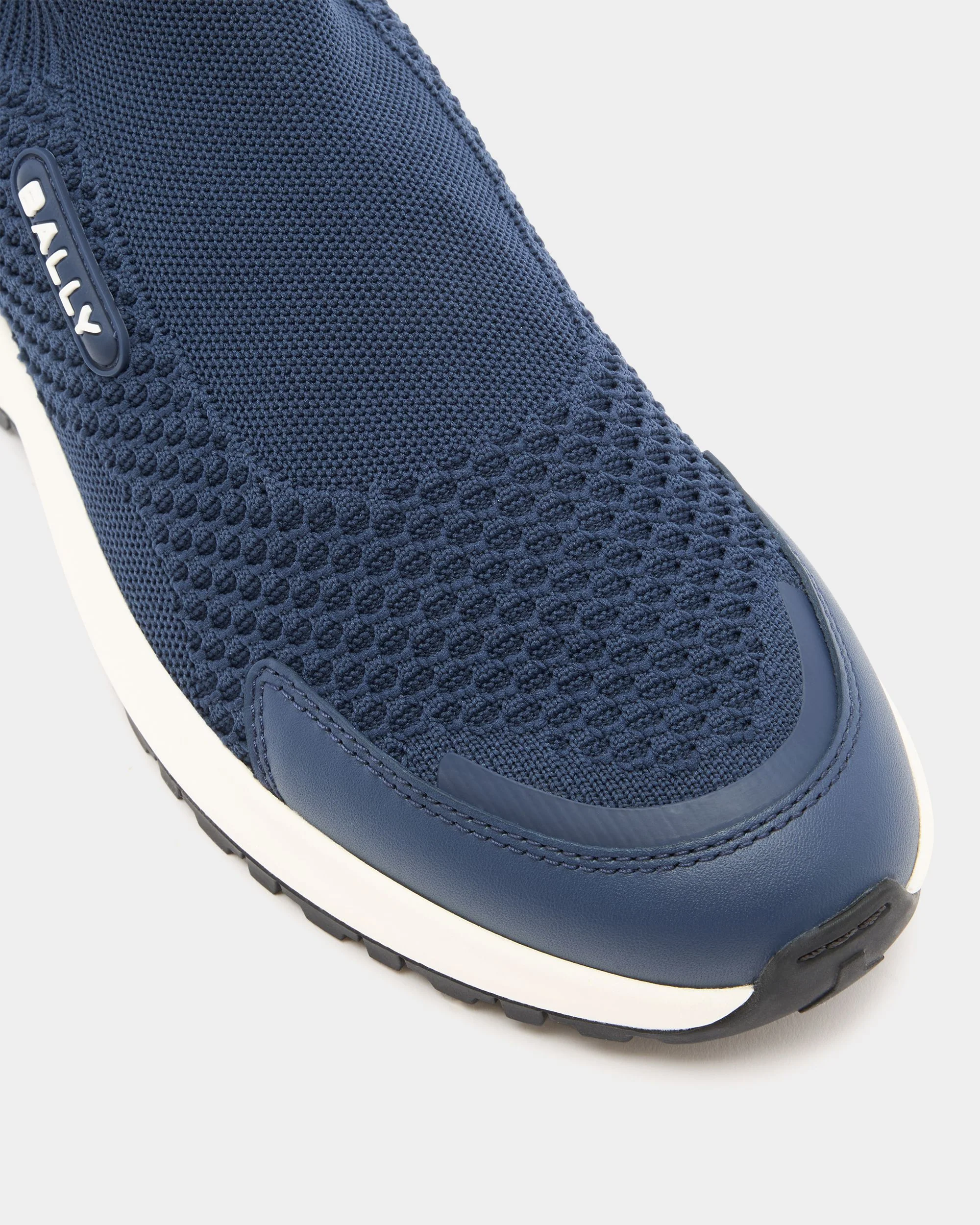 Outline Sneaker in Navy Blue Fabric - Image 6