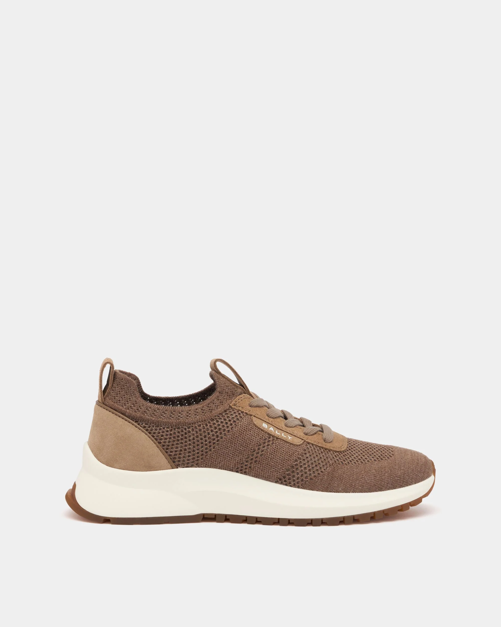 Outline Sneaker in Taupe Fabric