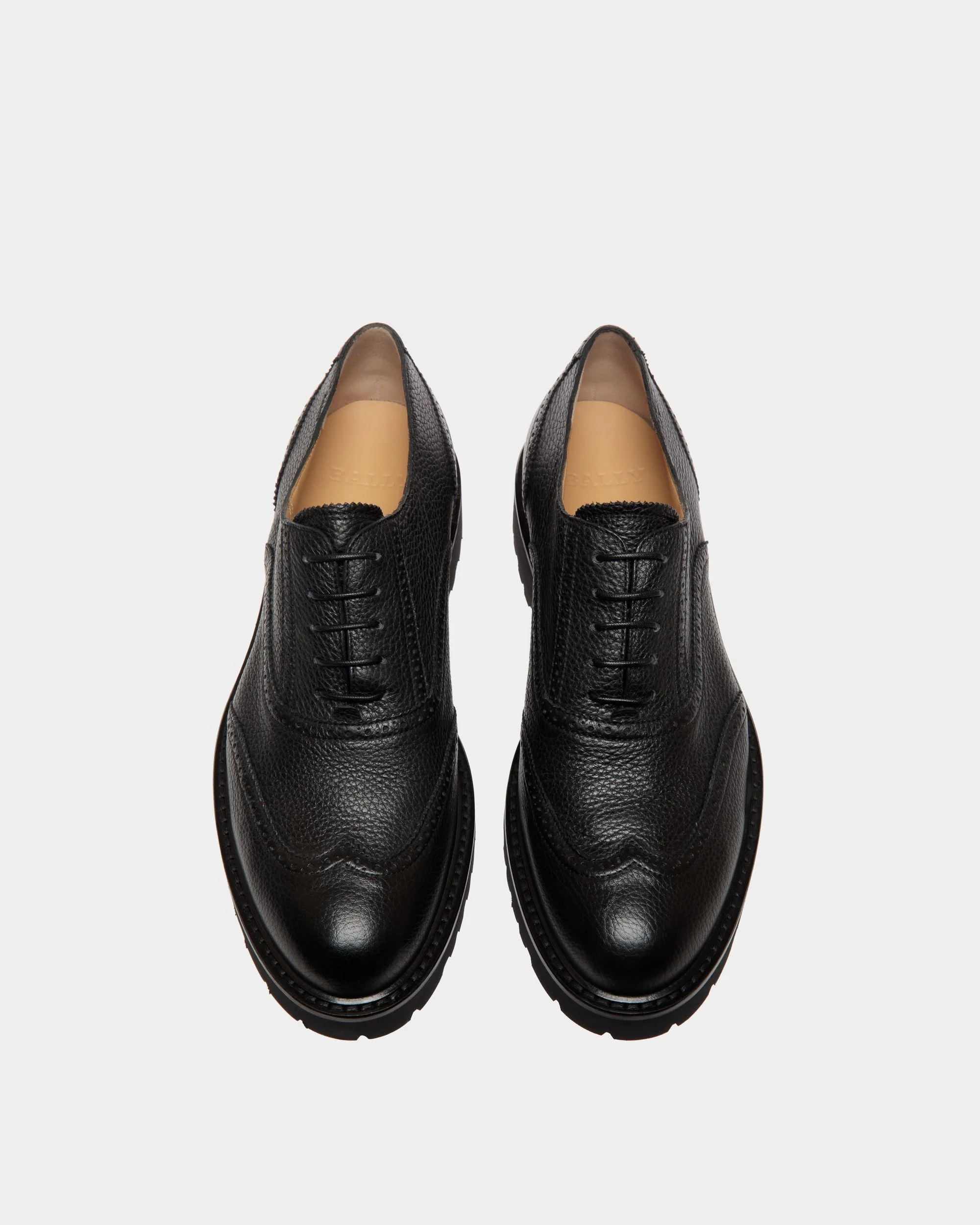Oxford In Black Grained Leather - Image 4