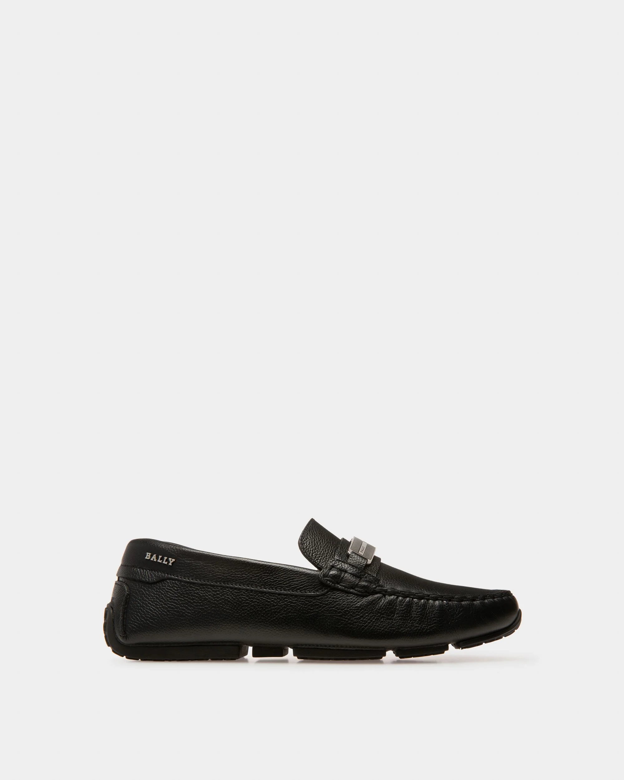 Paryse Leather Drivers In Black