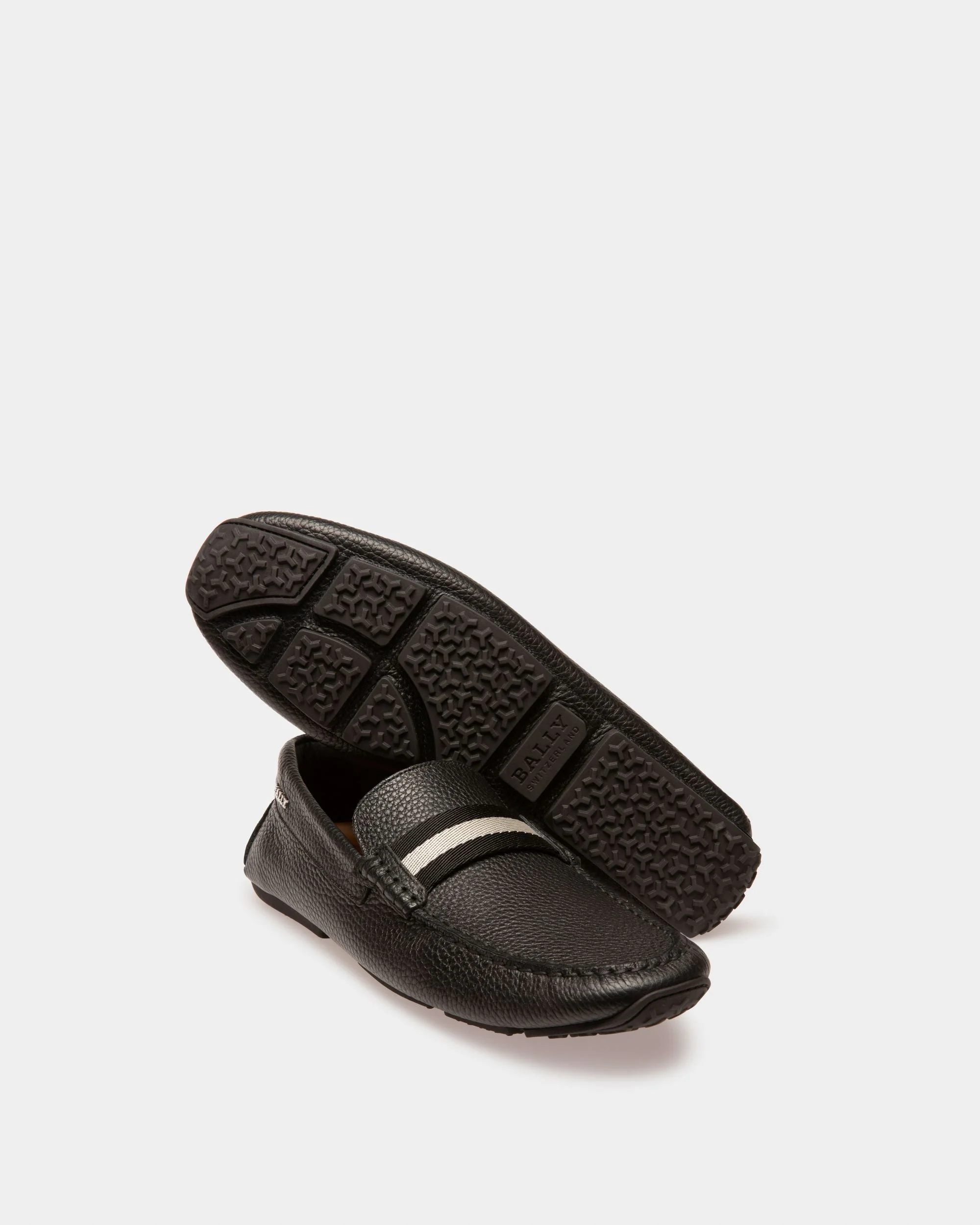 Pearce Leather Drivers In Black - Image 5