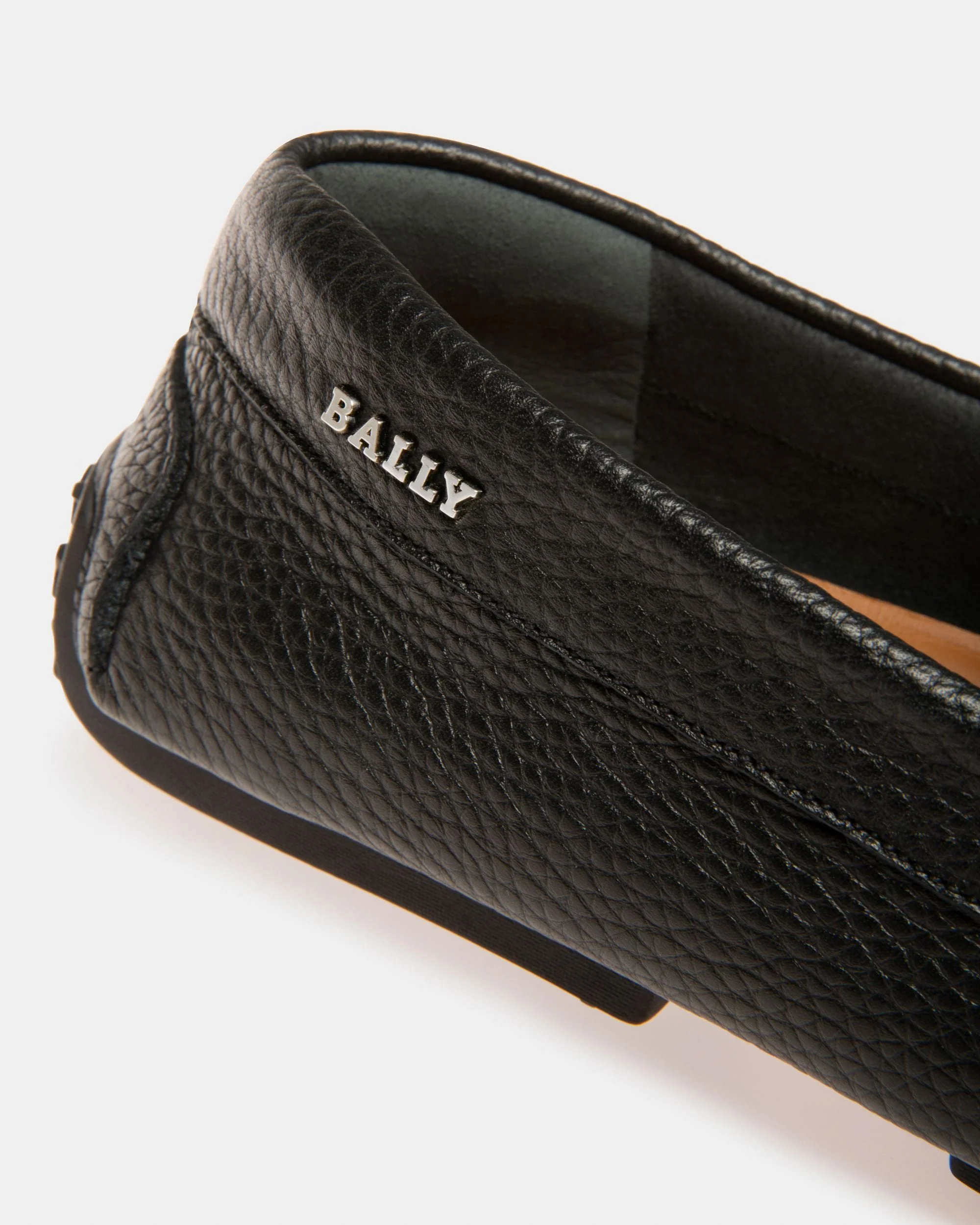 Pearce Leather Drivers In Black - Image 6