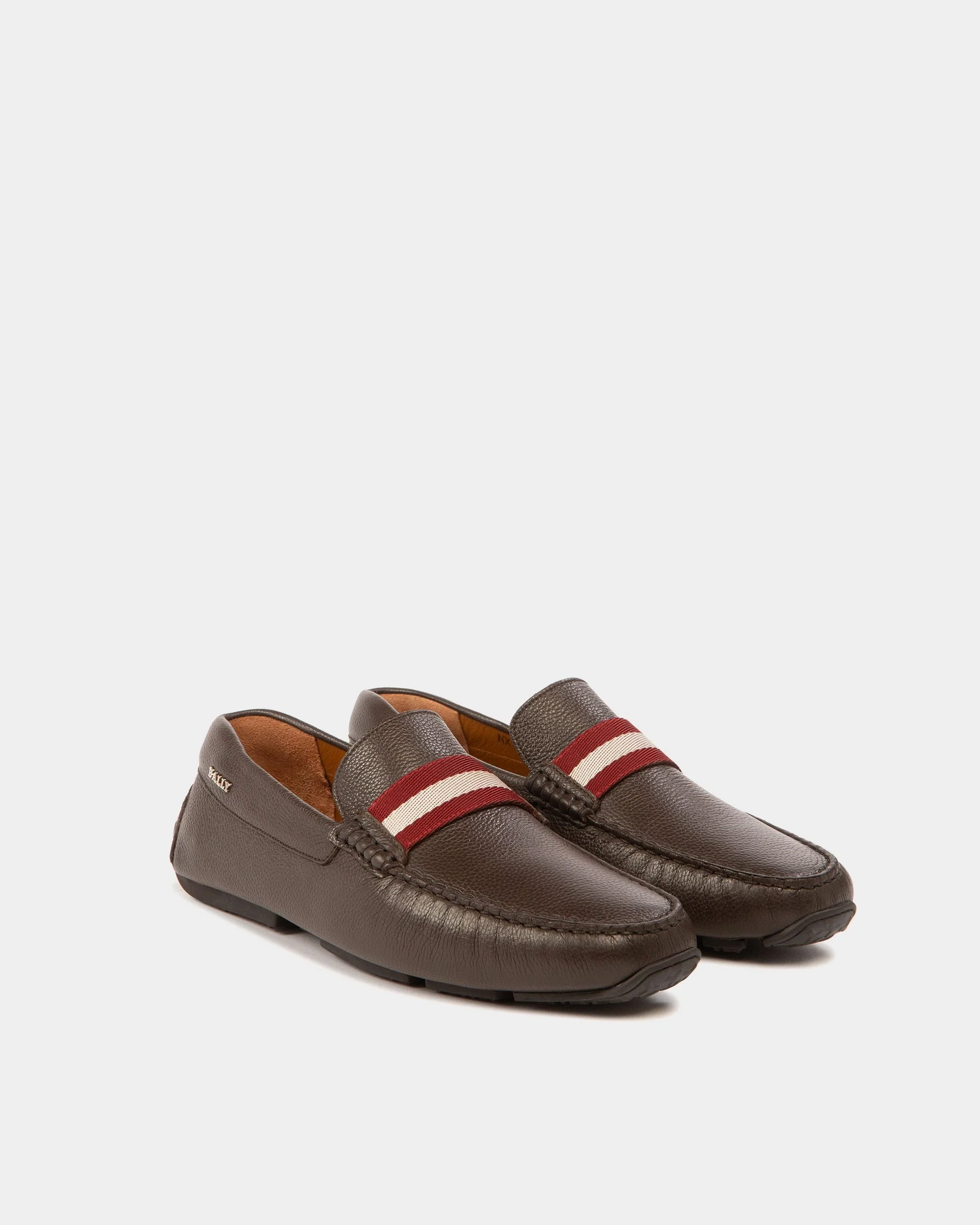 Pearce Leather Drivers In Brown - Image 3