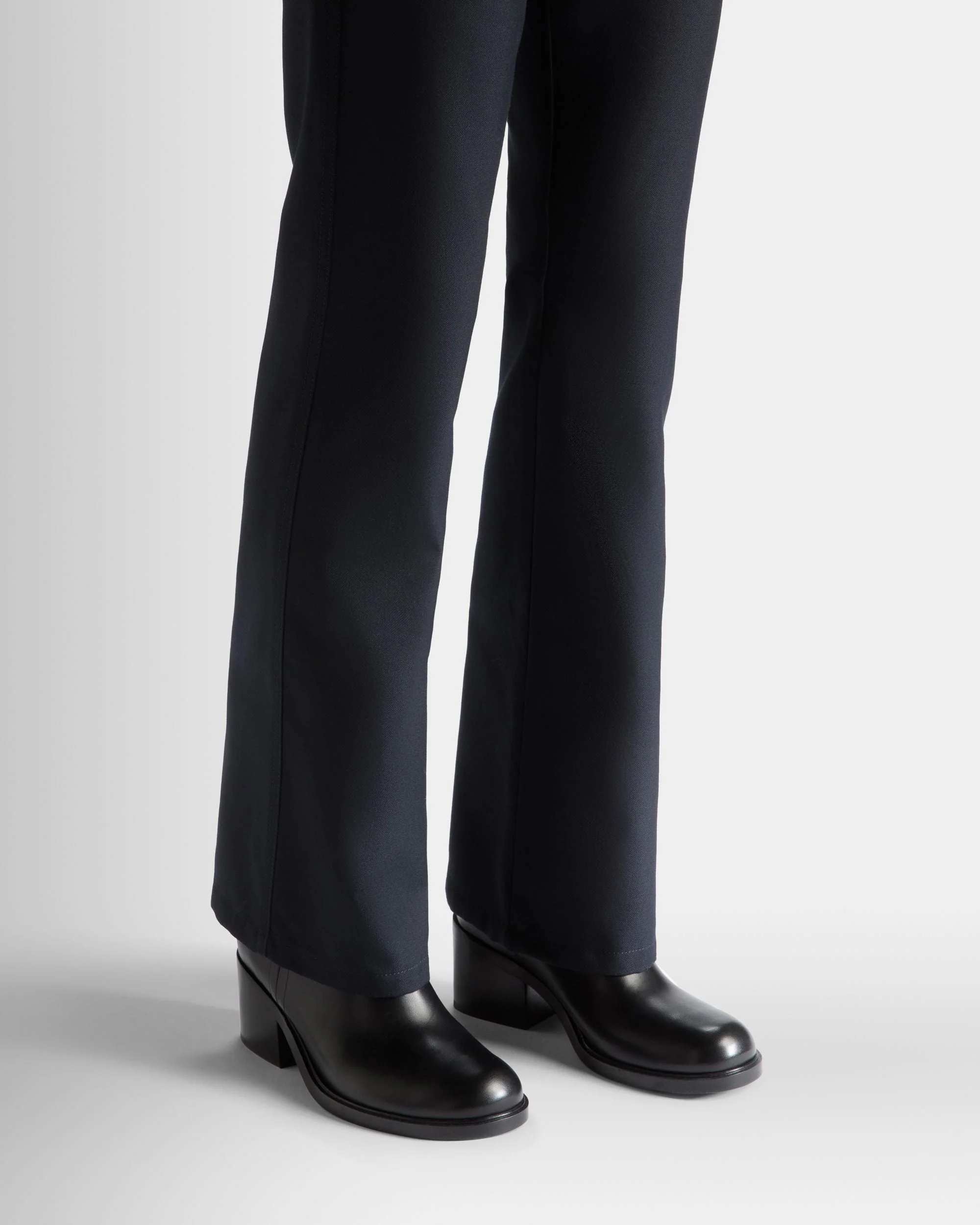 Peggy Boot in Black Leather - Image 2