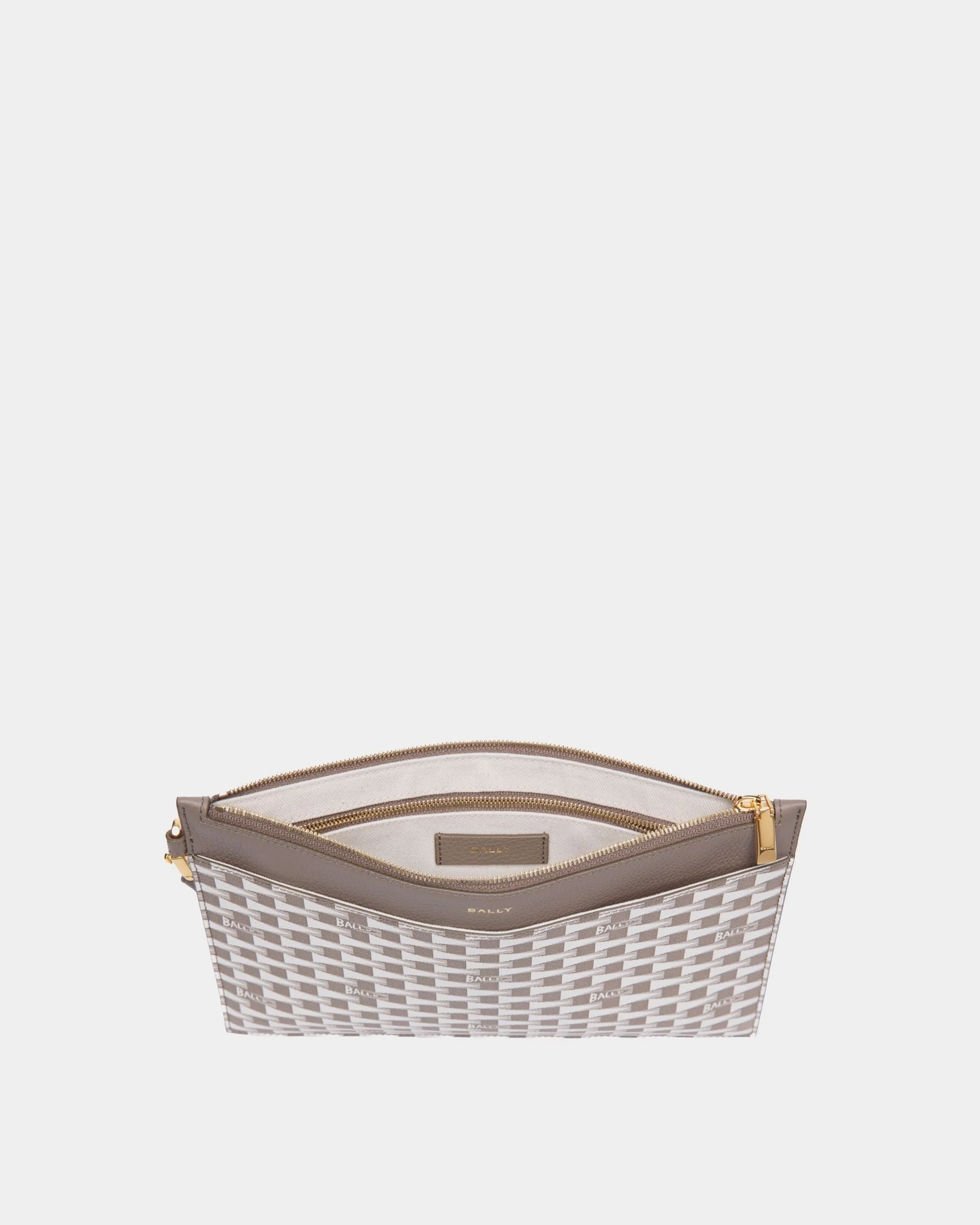 Pennant Pochette In Brown Pennant Tpu And Leather - Image 3