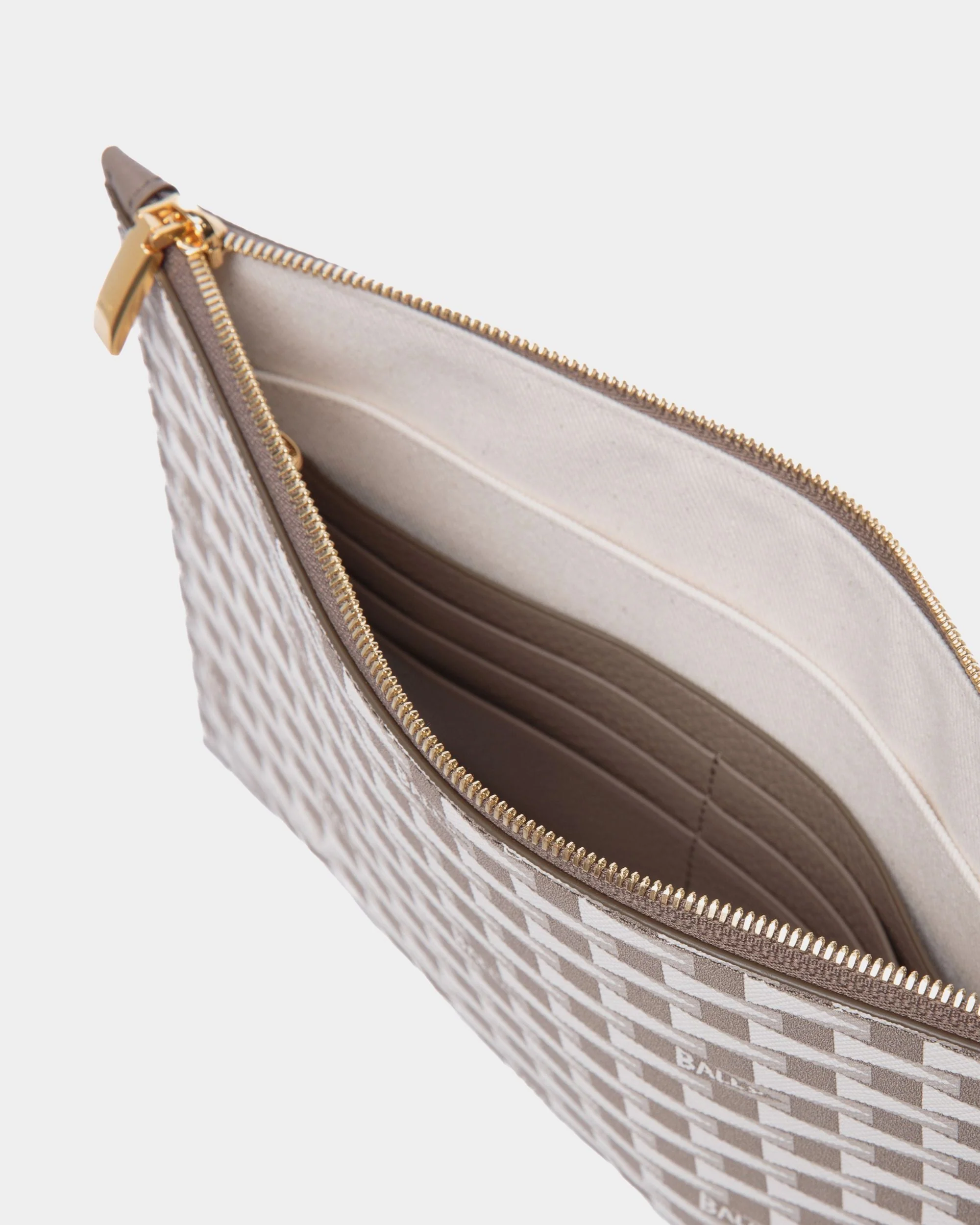 Pennant Pochette In Brown Pennant Tpu And Leather - Image 4