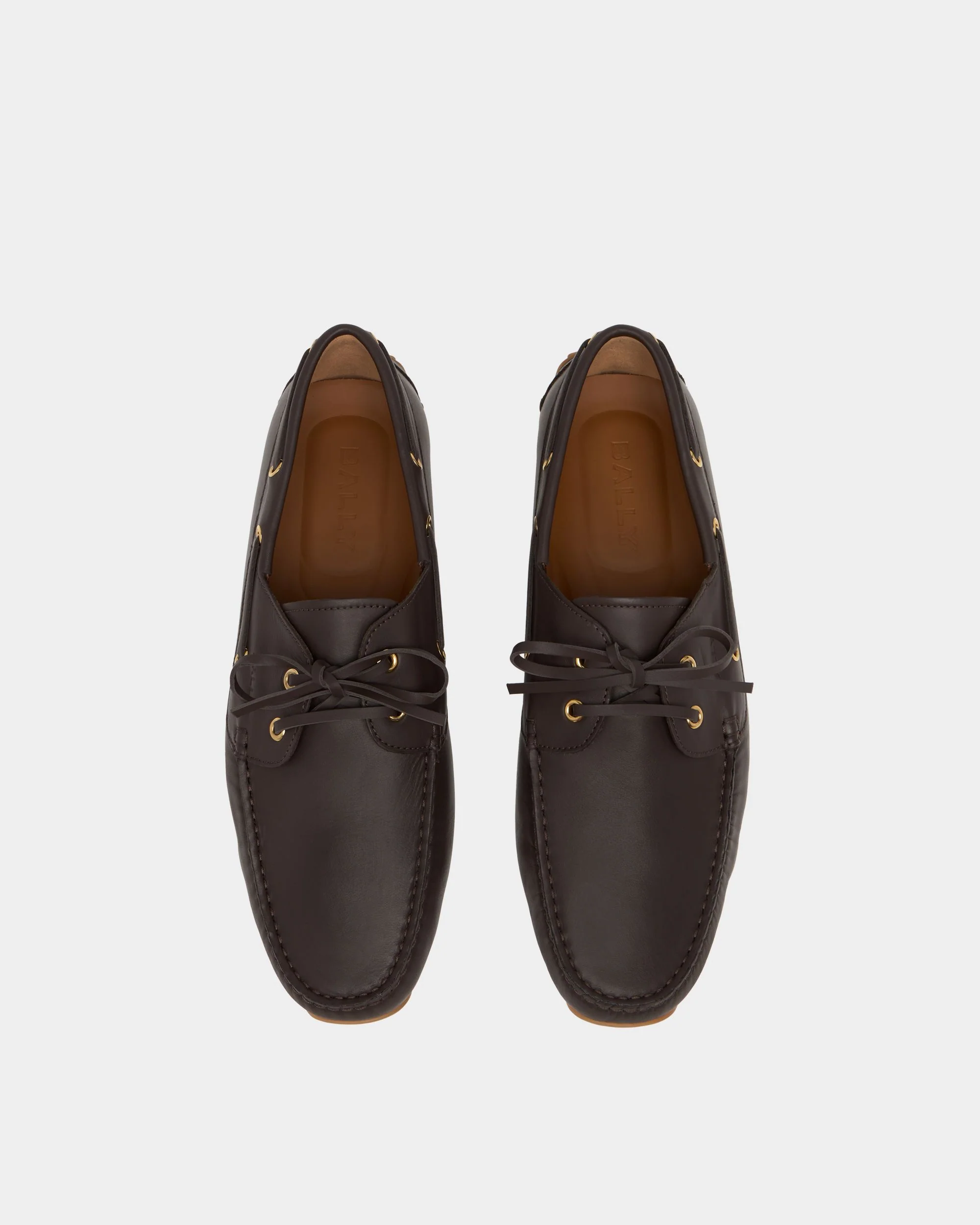 Pilot Driver in Amber Brown Leather - Image 4