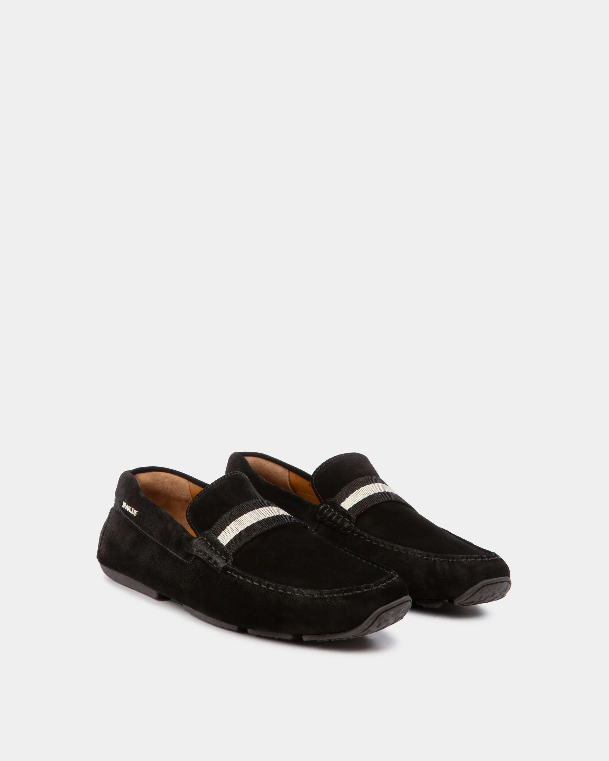 Pilot Driver In Black Suede - Image 3