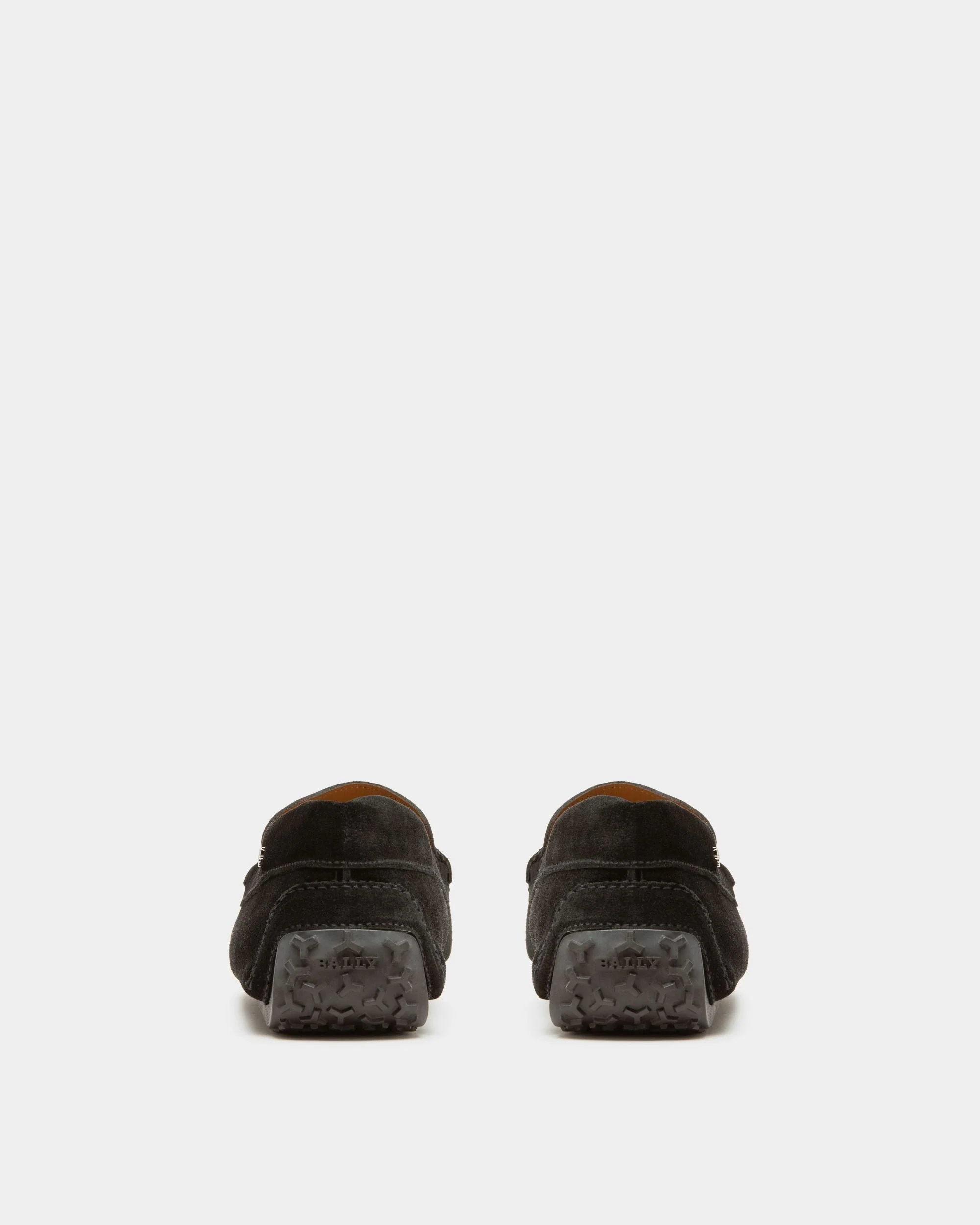 Pilot Driver In Black Suede - Image 4