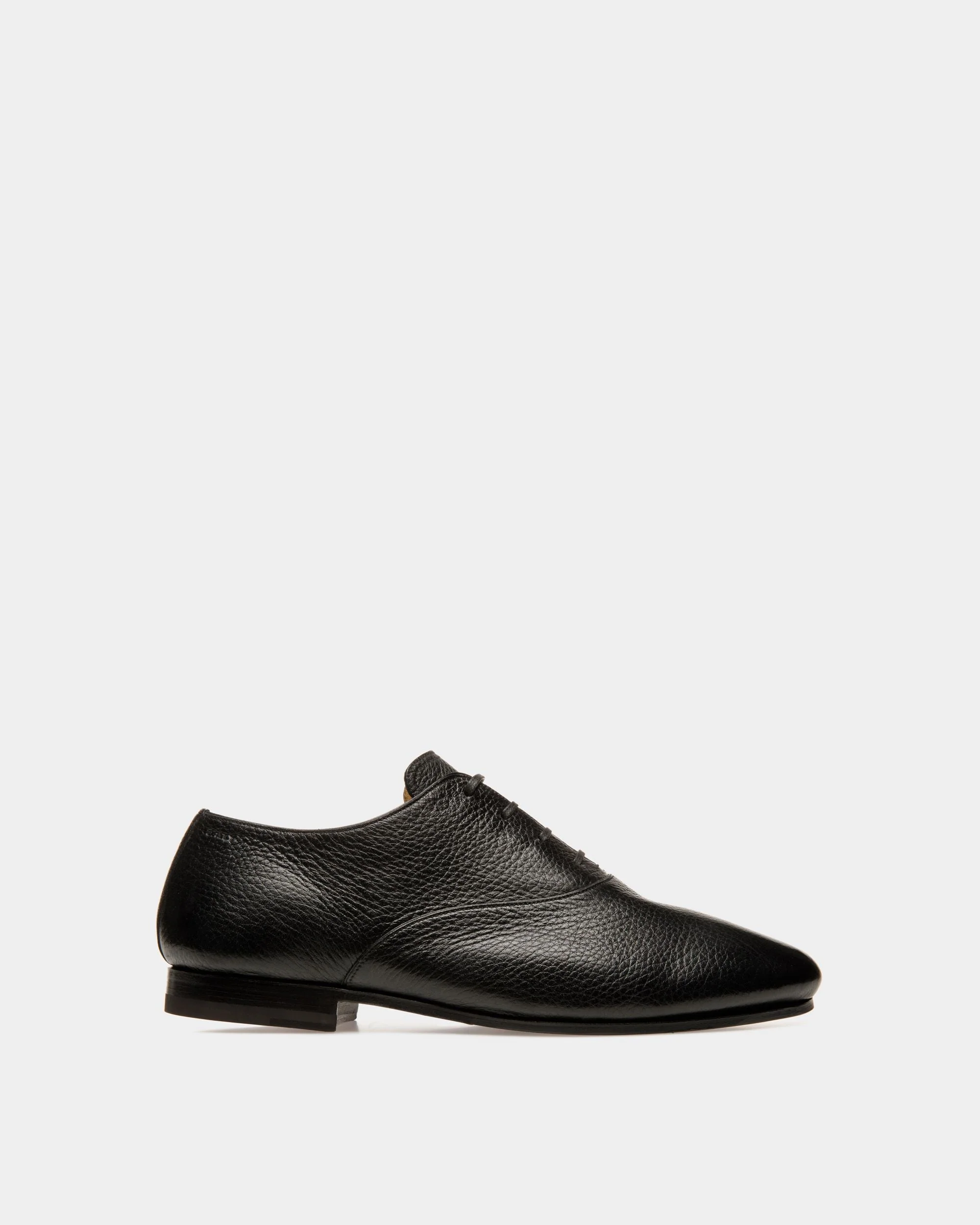 Pinte Oxfords In Black Leather